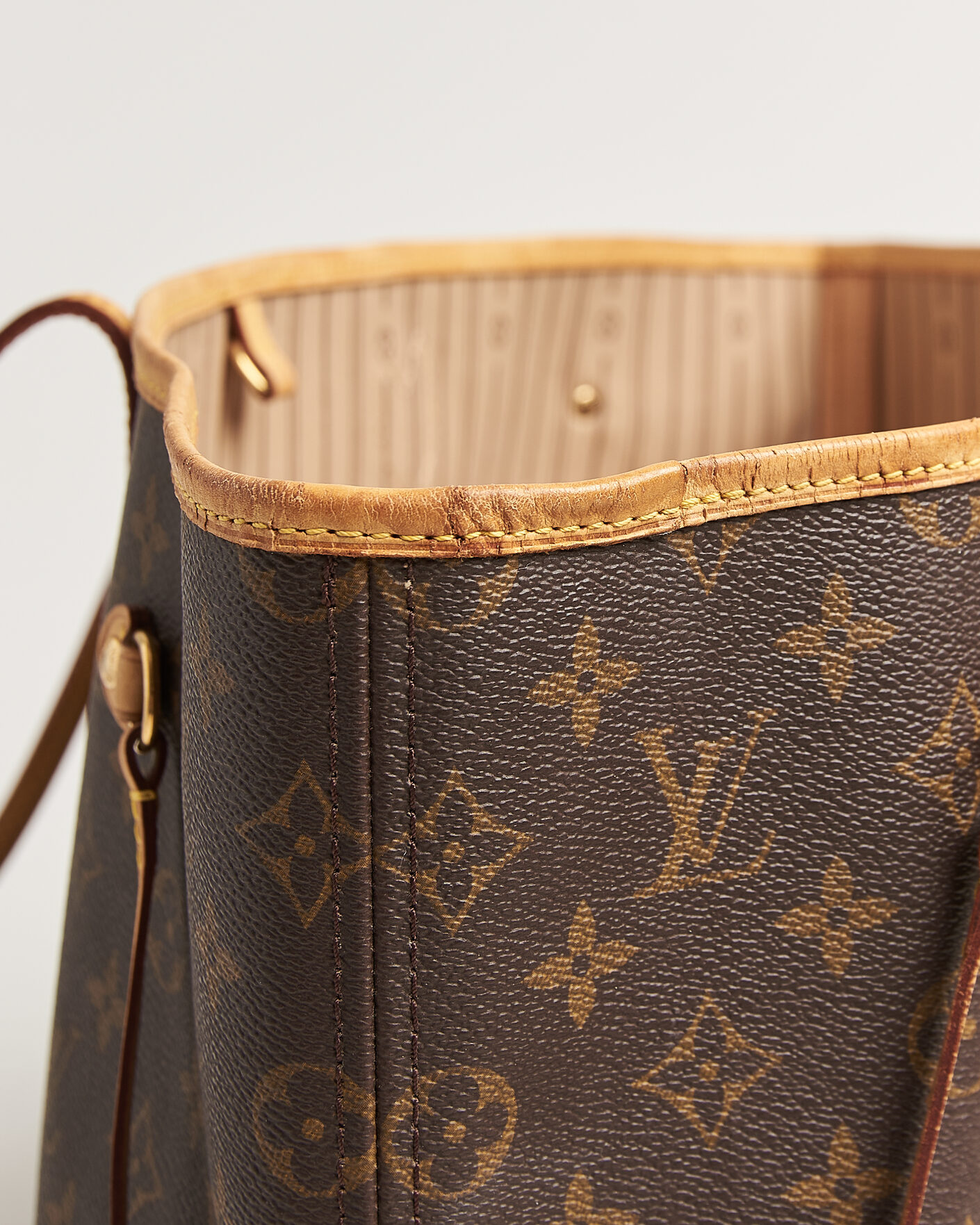 Heren | Pre-Owned & Vintage Bags | Louis Vuitton Pre-Owned | Neverfull GM Monogram