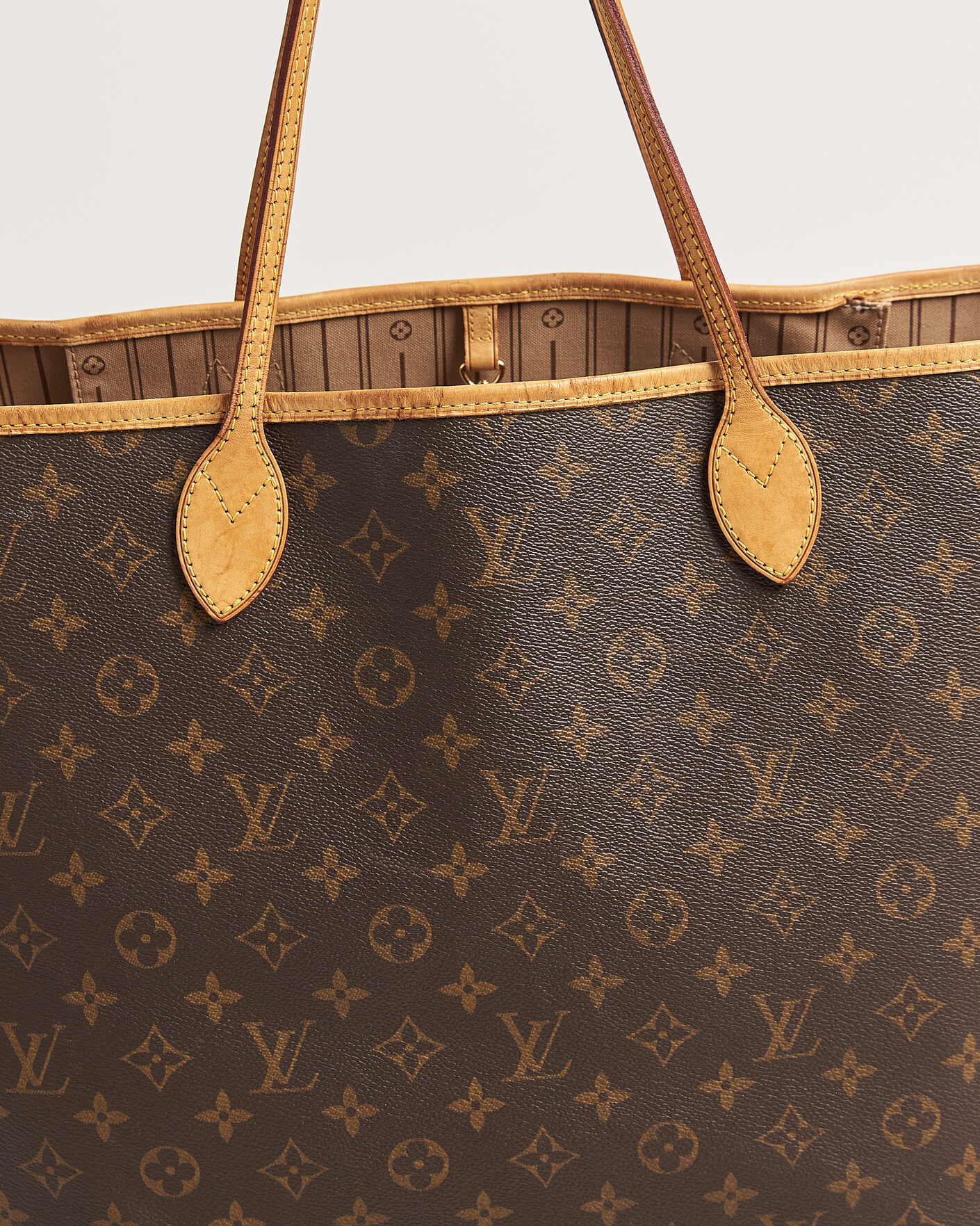 Heren | Pre-Owned & Vintage Bags | Louis Vuitton Pre-Owned | Neverfull GM Monogram