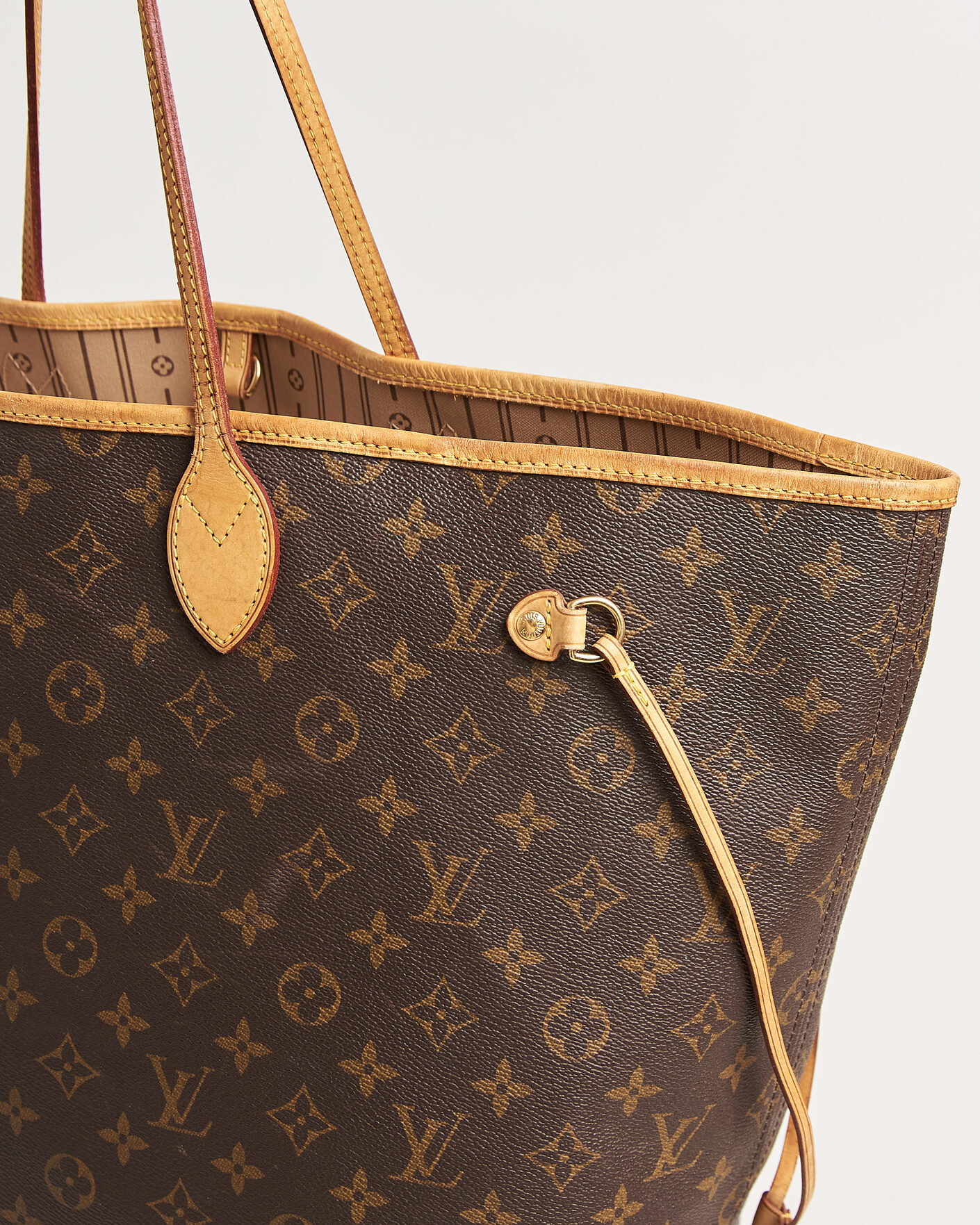 Heren | Pre-Owned & Vintage Bags | Louis Vuitton Pre-Owned | Neverfull GM Monogram