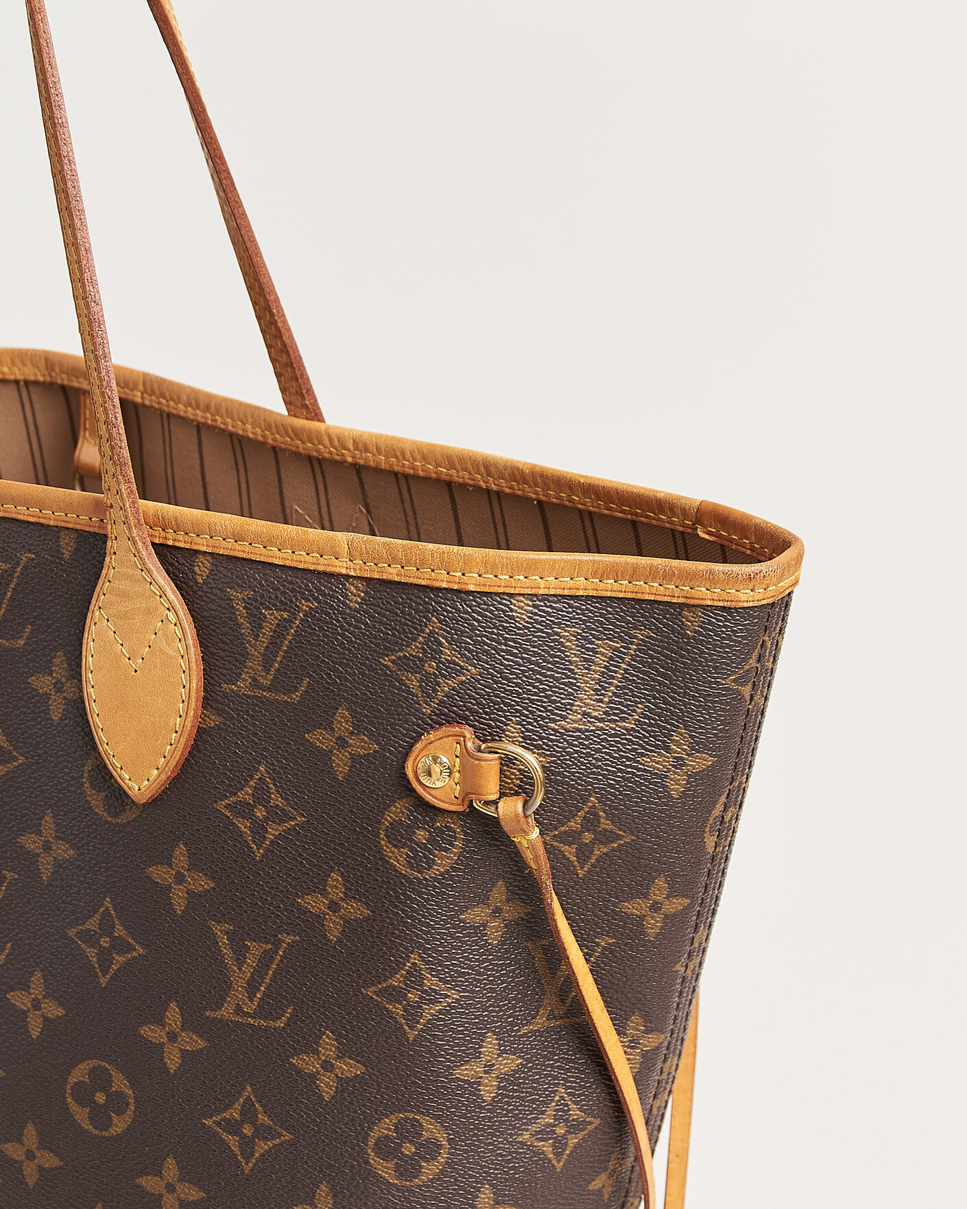 Heren | Pre-Owned & Vintage Bags | Louis Vuitton Pre-Owned | Neverfull MM Monogram