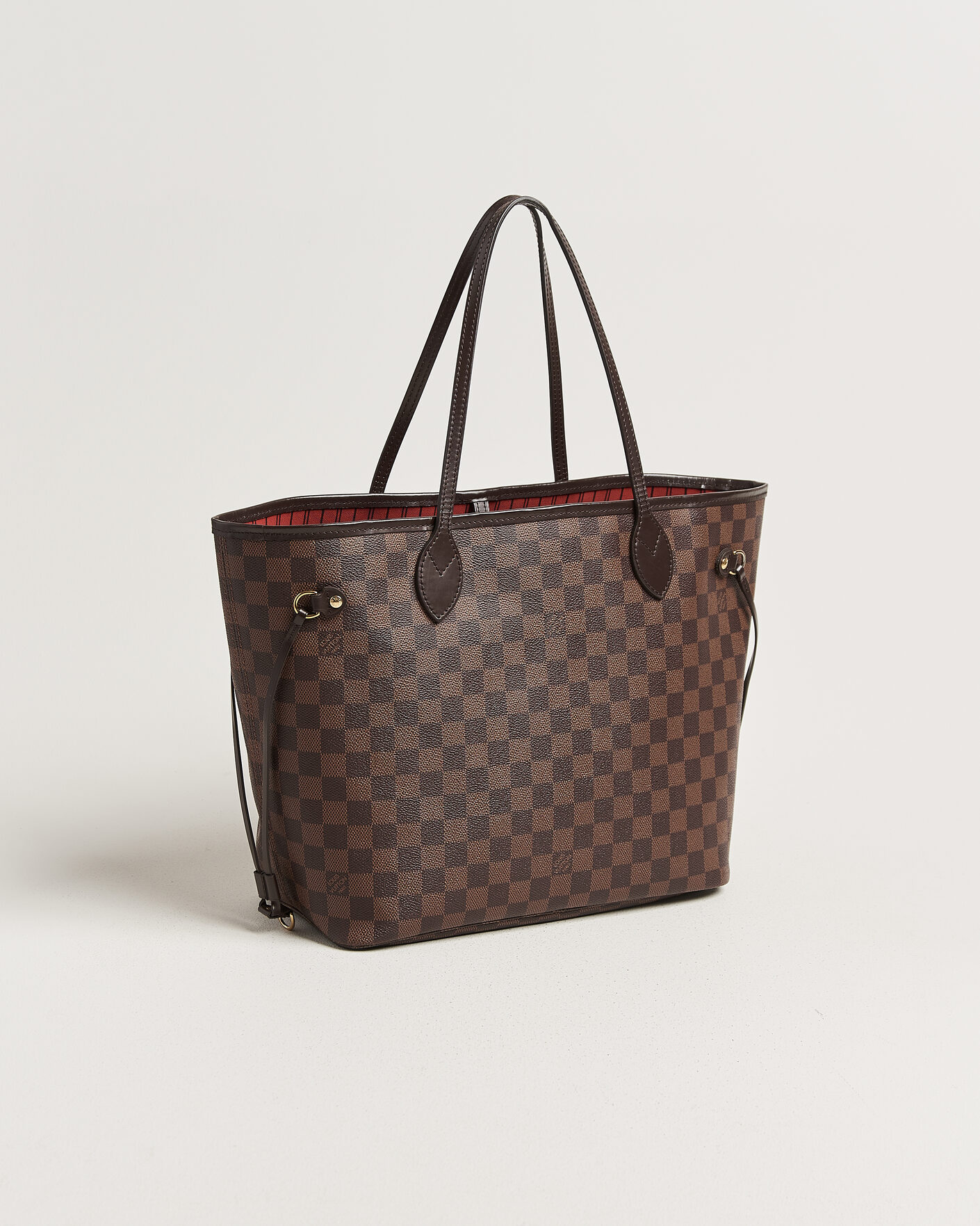 Heren | Pre-Owned & Vintage Bags | Louis Vuitton Pre-Owned | Neverfull MM Damier Ebene