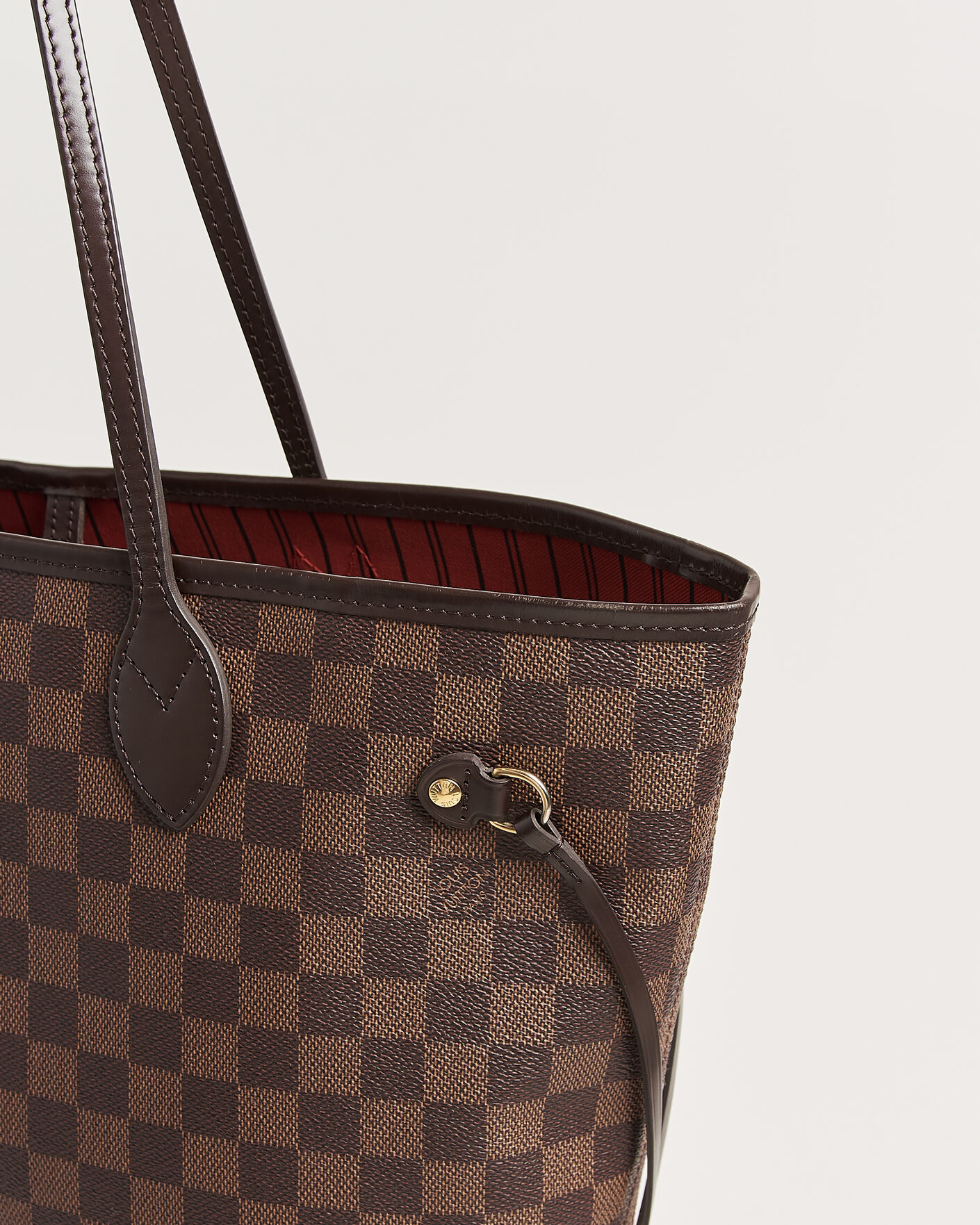 Heren | Pre-Owned & Vintage Bags | Louis Vuitton Pre-Owned | Neverfull MM Damier Ebene