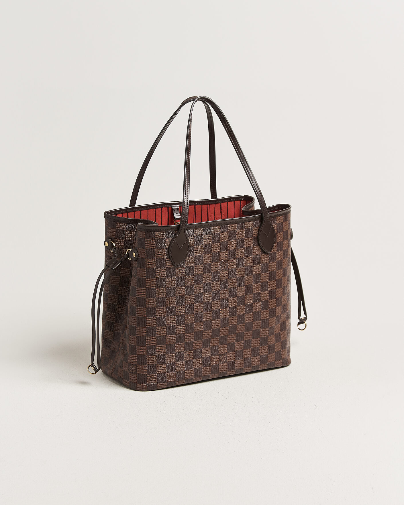 Heren | Pre-Owned & Vintage Bags | Louis Vuitton Pre-Owned | Neverfull MM Damier Ebene