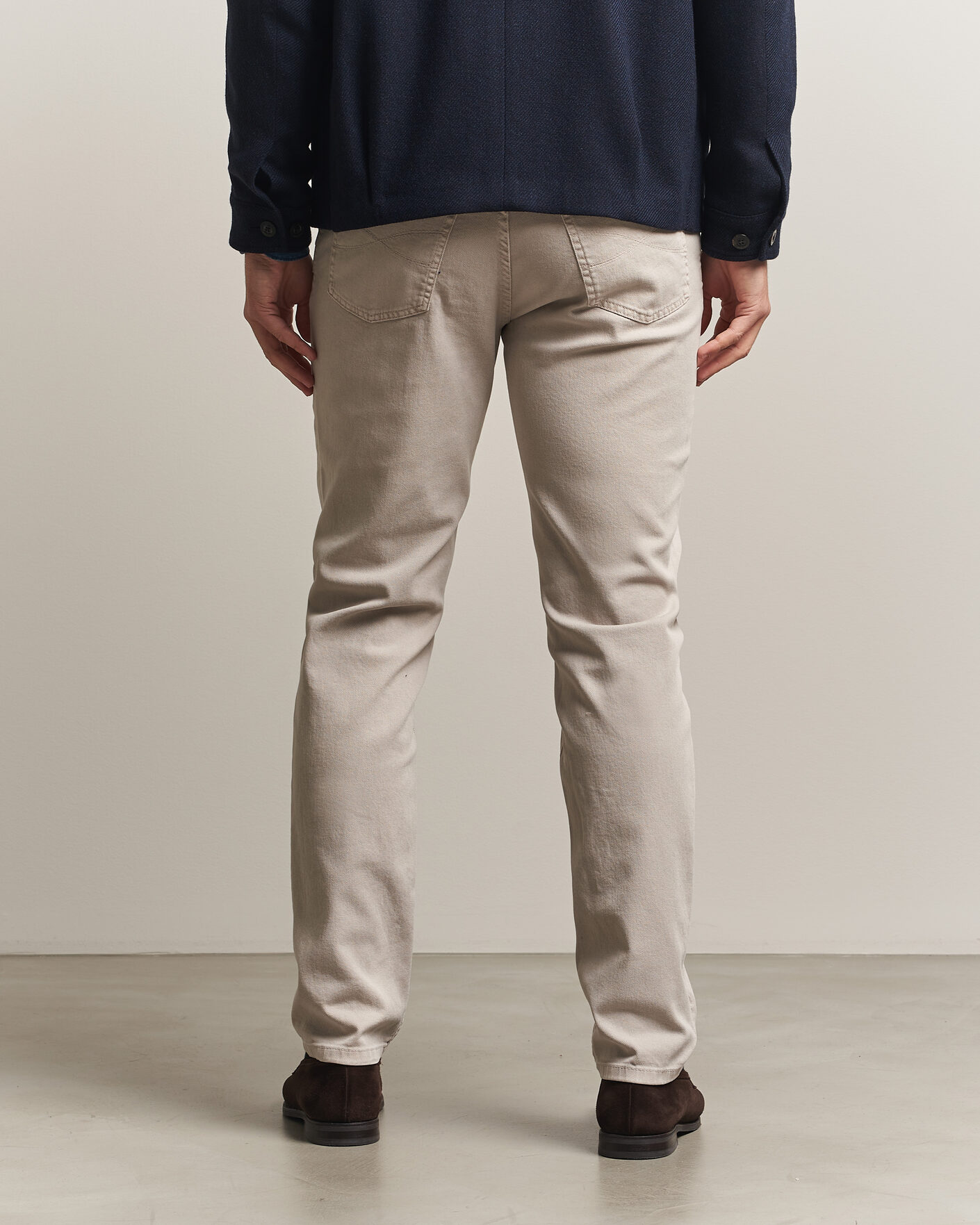Heren | Broeken | Brunello Cucinelli | Slim Fit Bull Denim Pants Beige