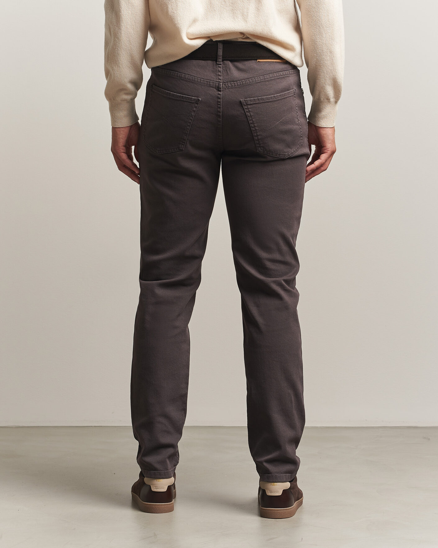 Heren | Broeken | Brunello Cucinelli | Slim Fit Bull Denim Pants Dark Brown
