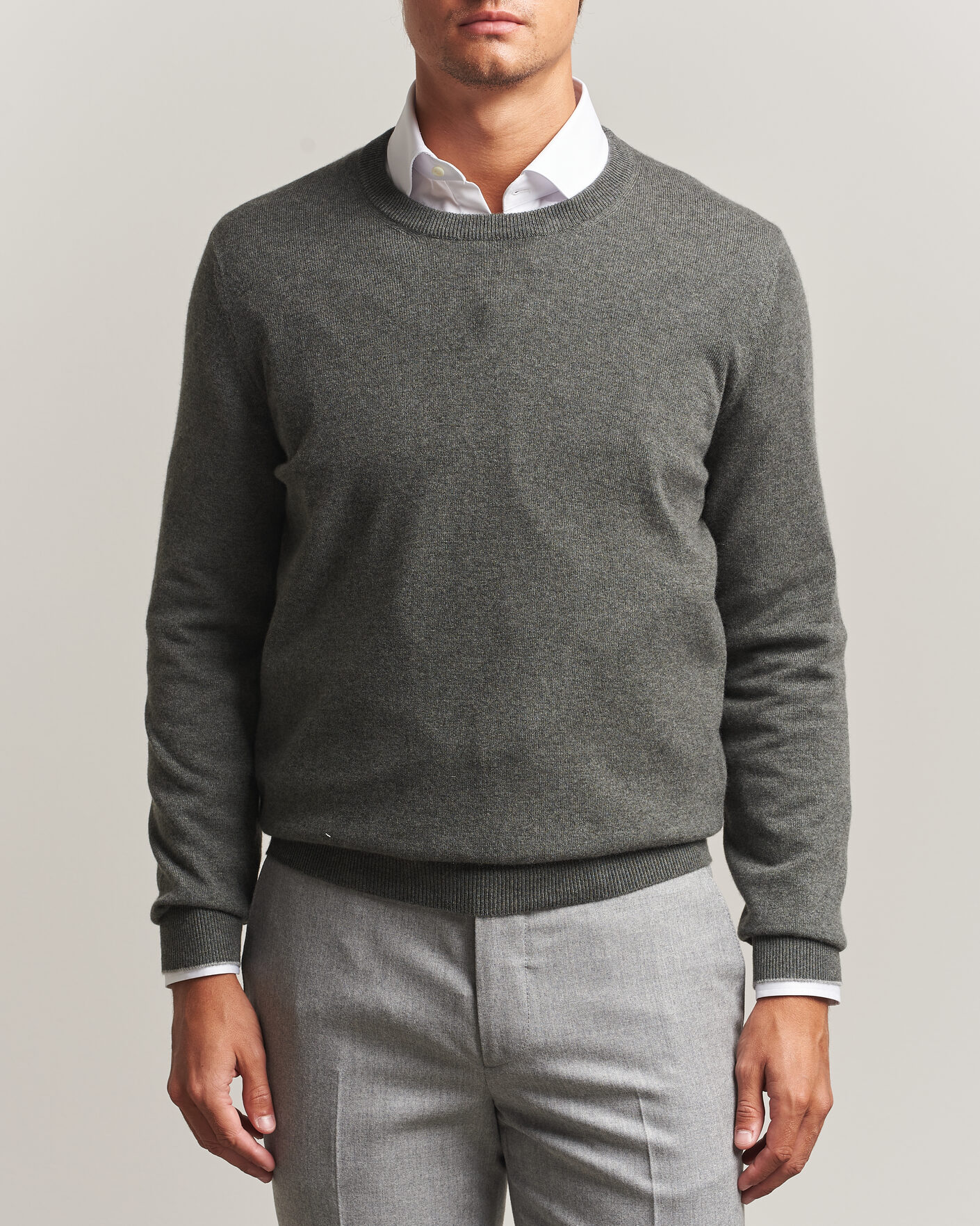Heren | Truien | Brunello Cucinelli | 2 Ply Cashmere Pullover Forest Green