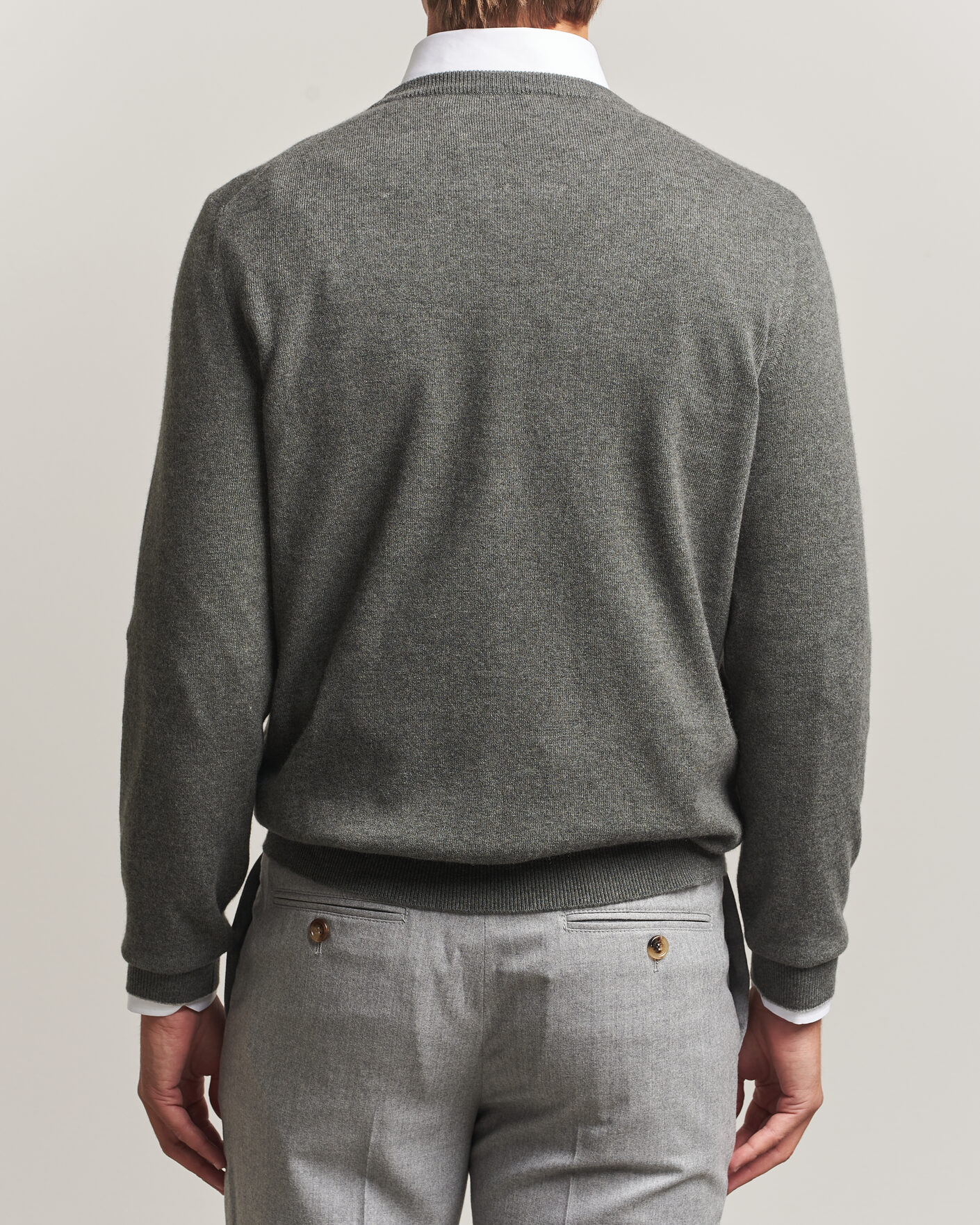 Heren | Truien | Brunello Cucinelli | 2 Ply Cashmere Pullover Forest Green