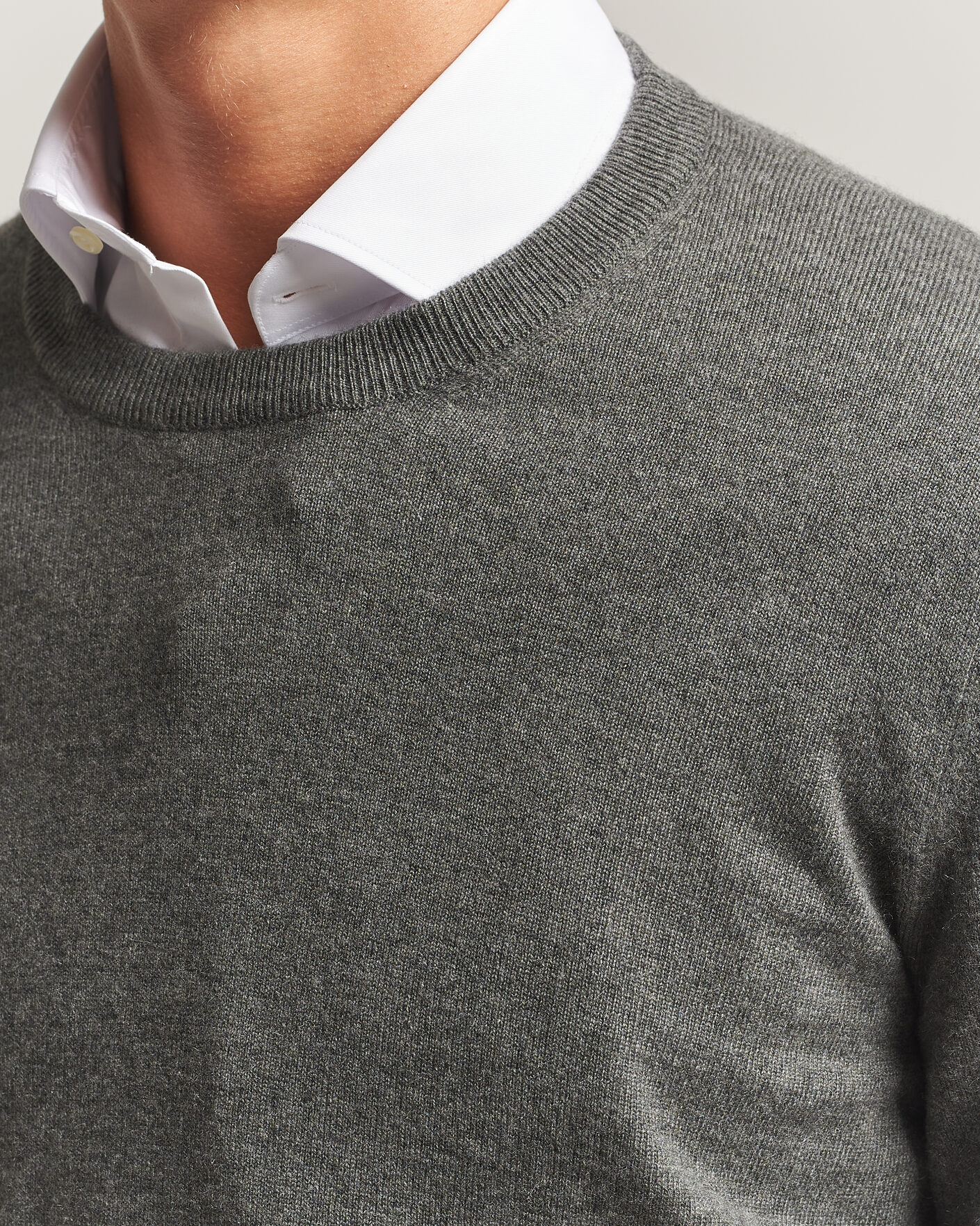 Heren | Truien | Brunello Cucinelli | 2 Ply Cashmere Pullover Forest Green