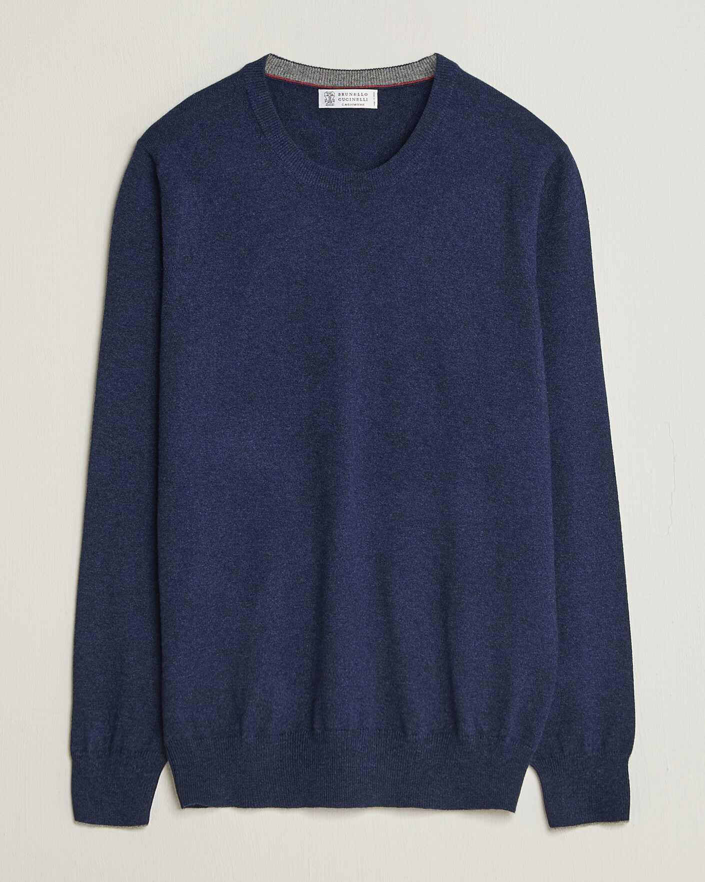 Heren | Truien | Brunello Cucinelli | 2 Ply Cashmere Pullover Marine