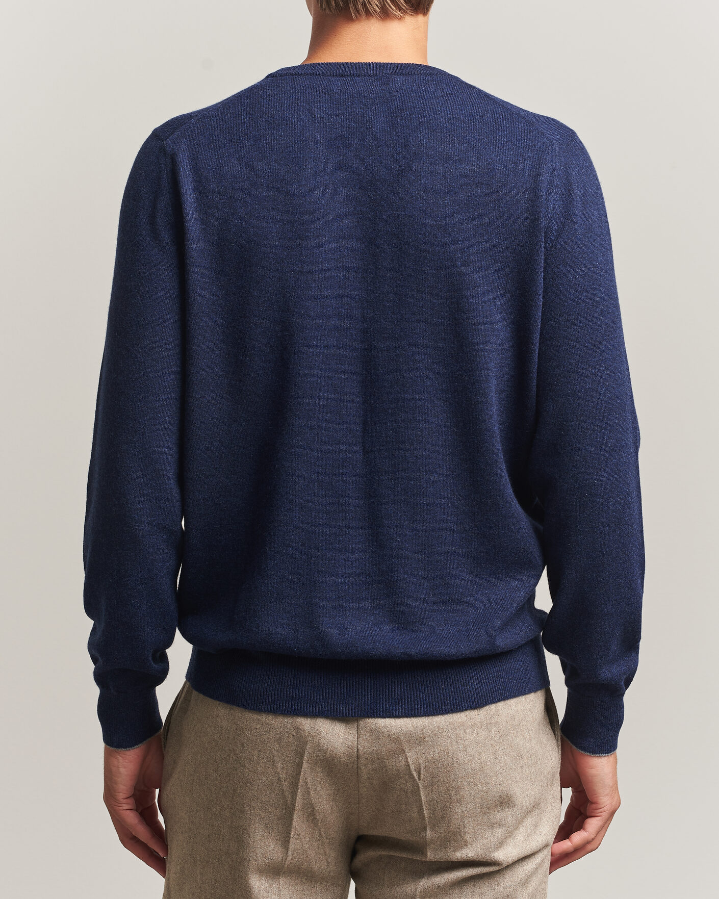 Heren | Truien | Brunello Cucinelli | 2 Ply Cashmere Pullover Marine