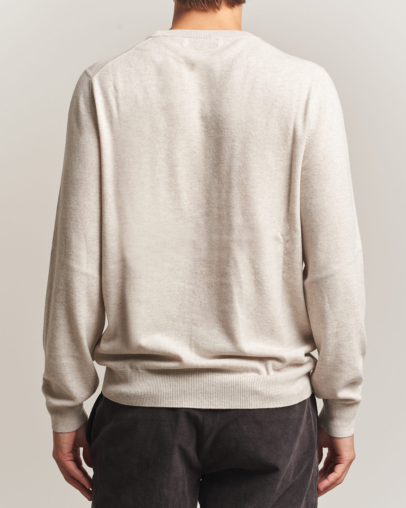 Heren | Truien | Brunello Cucinelli | 2 Ply Cashmere Pullover Oyster