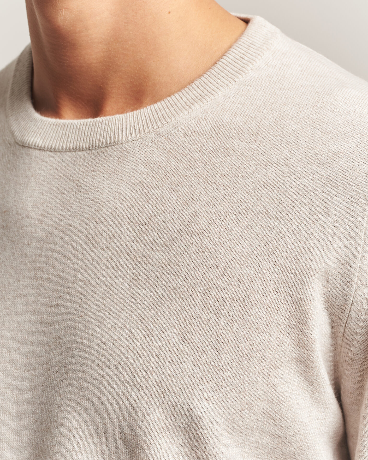 Heren | Truien | Brunello Cucinelli | 2 Ply Cashmere Pullover Oyster