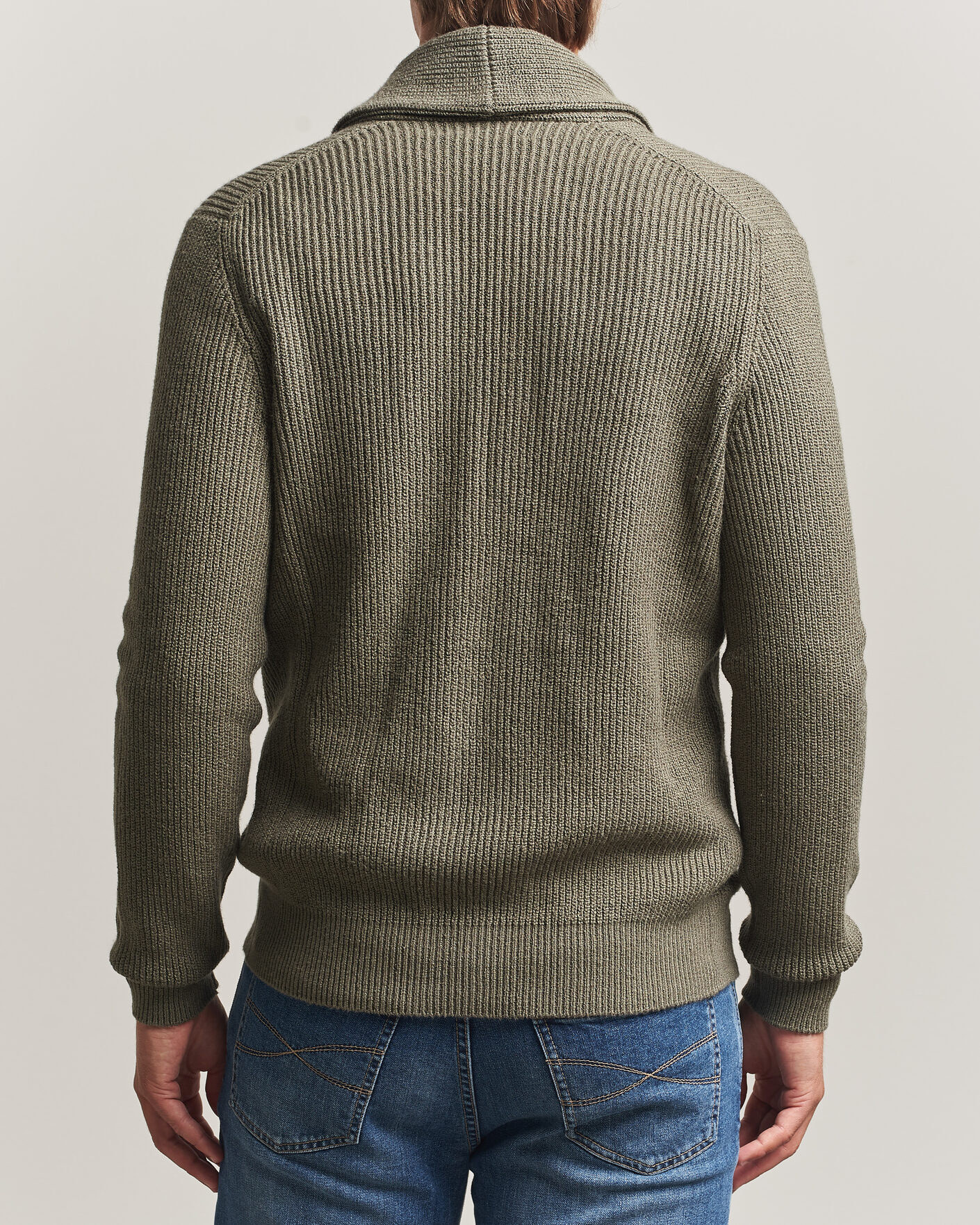 Heren | Truien | Brunello Cucinelli | Shawl Collar Cardigan Forest Green
