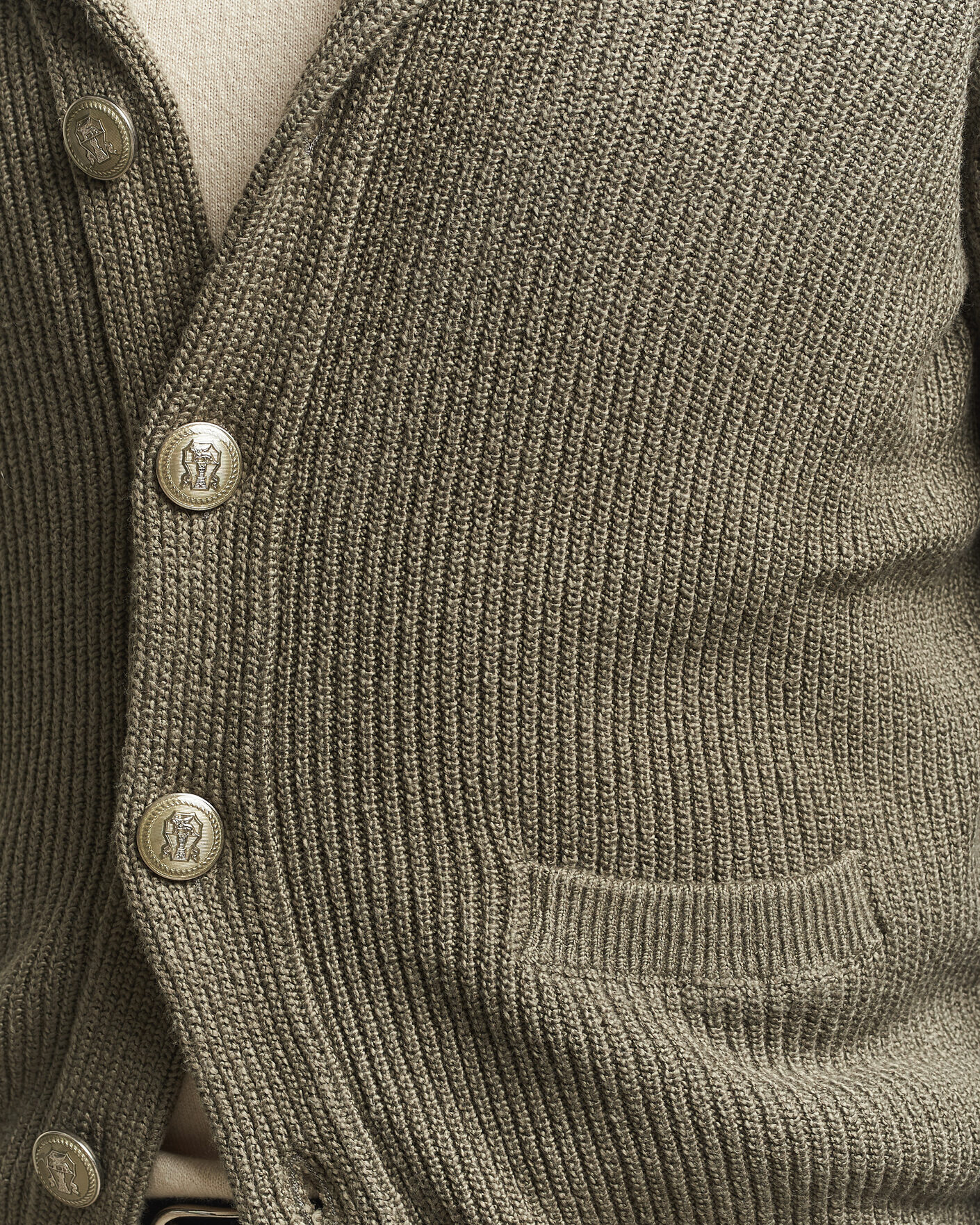 Heren | Truien | Brunello Cucinelli | Shawl Collar Cardigan Forest Green