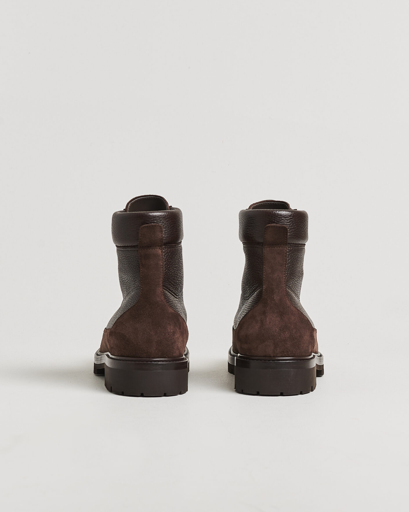 Heren | Laarzen | Brunello Cucinelli | Lace Up Boots Dark Brown