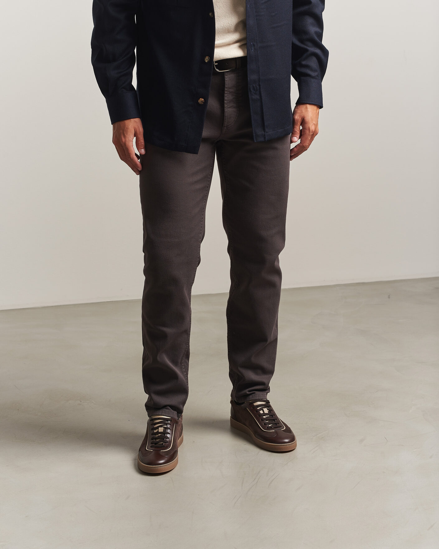 Heren | Sneakers | Brunello Cucinelli | Classic Sneakers Dark Brown