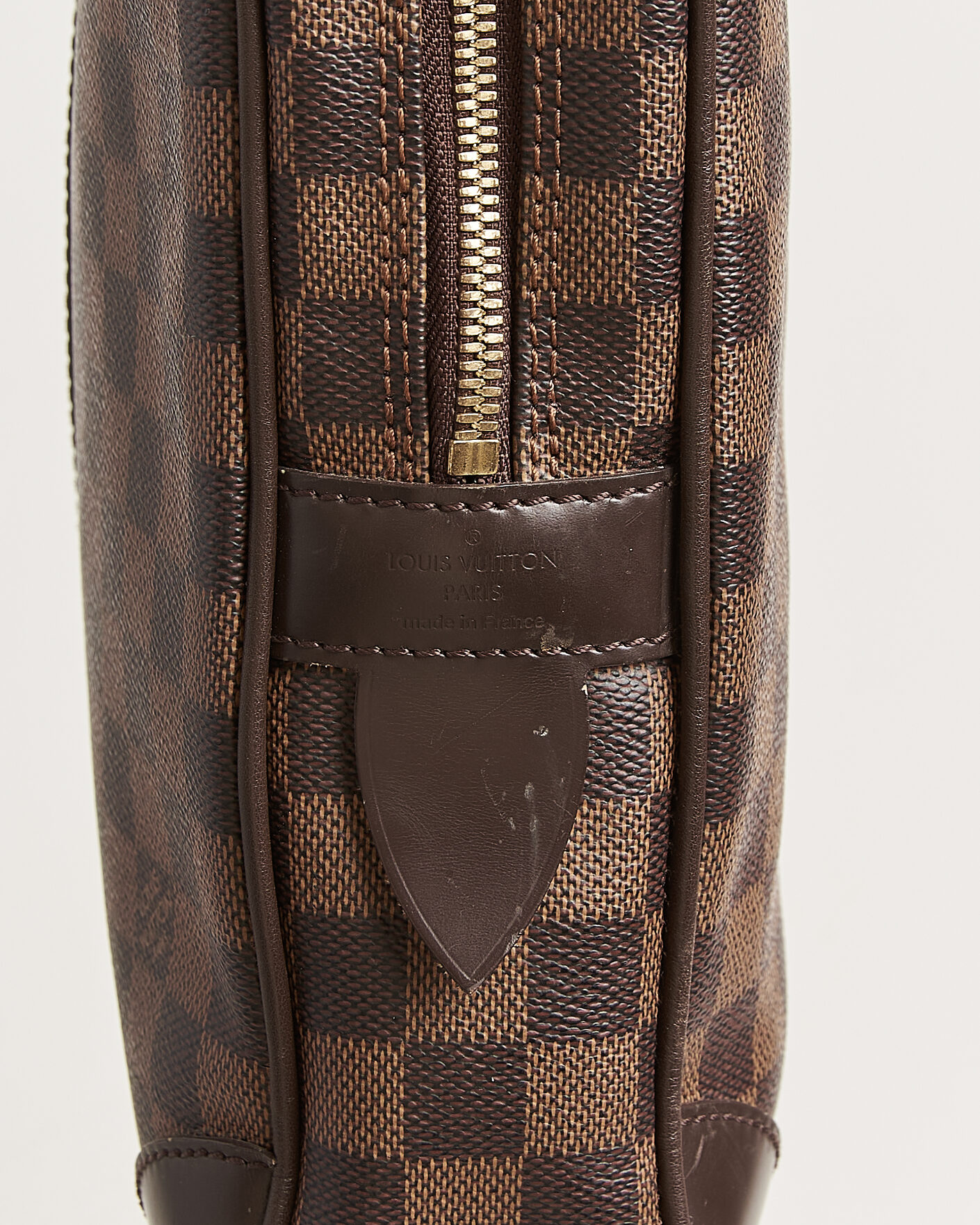 Heren | Pre-Owned & Vintage Bags | Louis Vuitton Pre-Owned | Porte Documents Voyage Damier Ebene