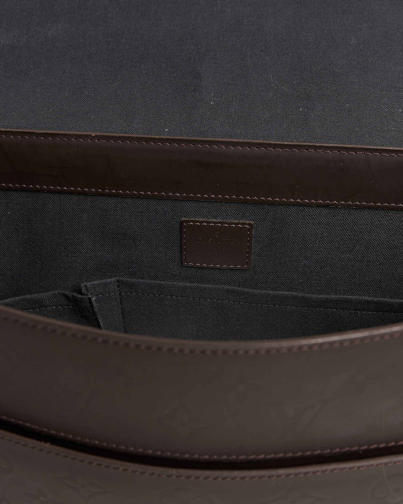 Heren | Pre-Owned & Vintage Bags | Louis Vuitton Pre-Owned | Messenger Bag Monogram Glace Bobby Brown
