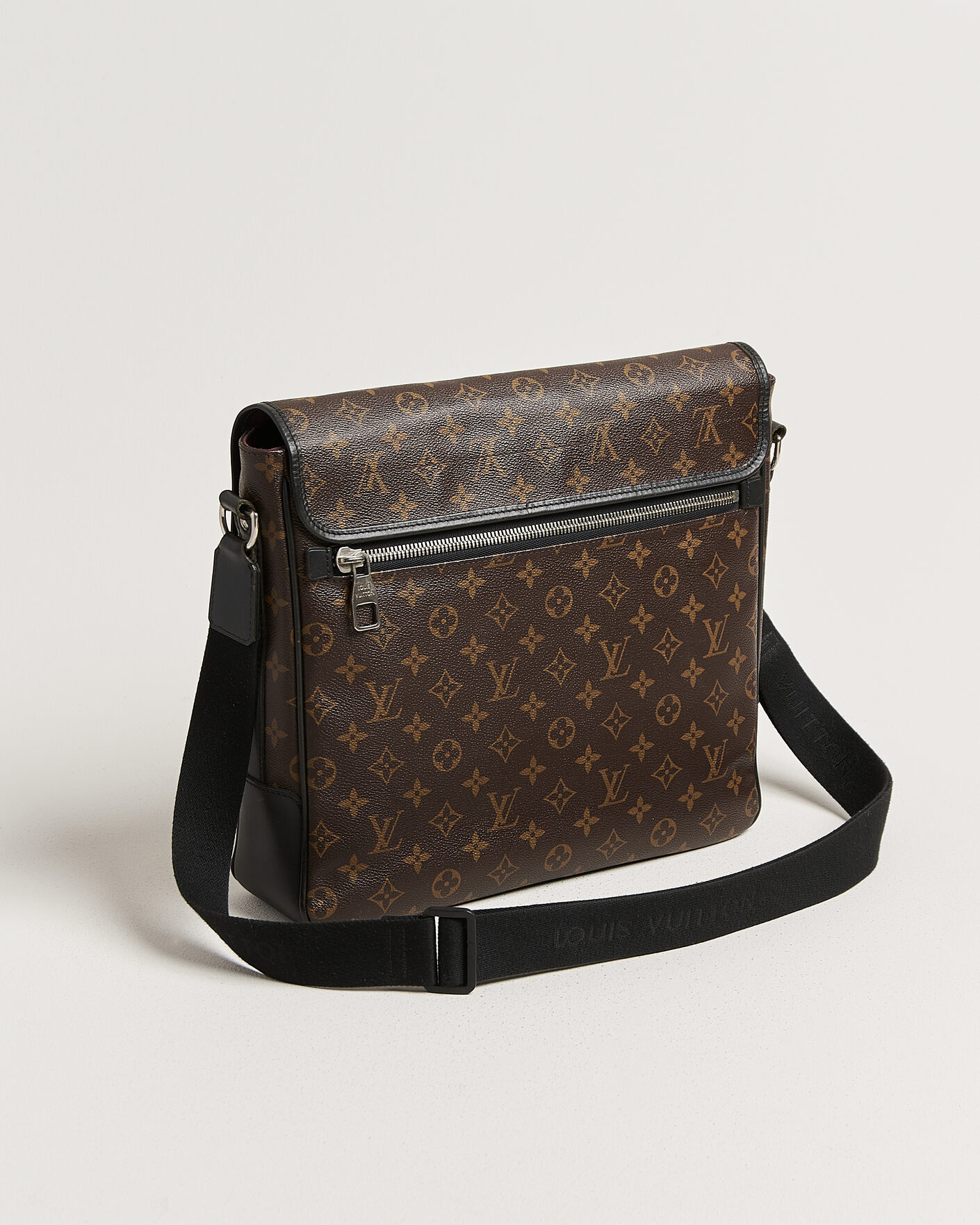 Heren | Pre-Owned & Vintage Bags | Louis Vuitton Pre-Owned | Abbesses Messenger Bag Monogram Macassar
