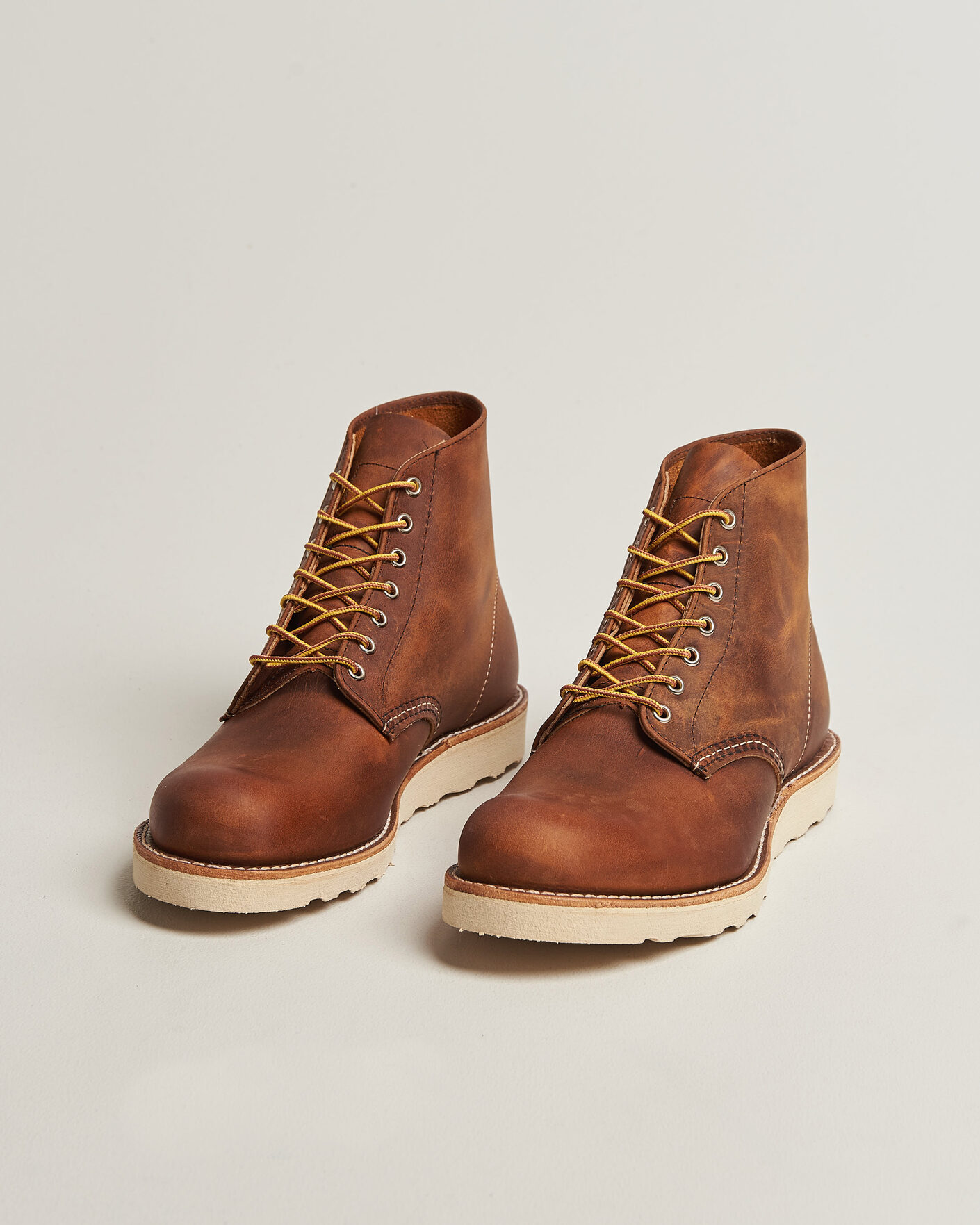 Heren | Laarzen | Red Wing Shoes | Round Toe Boot Copper Rough/Though Leather