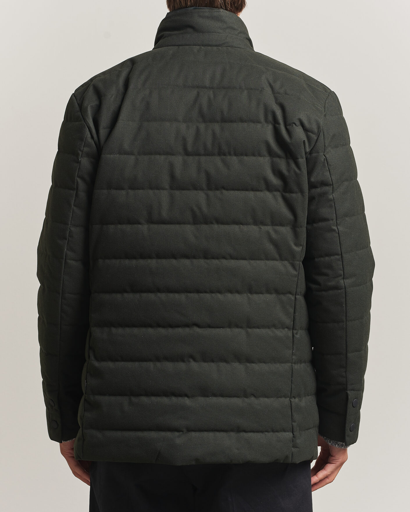 Heren | Jassen | Save The Duck | Felipe Padded Flannel Jacket Green Black
