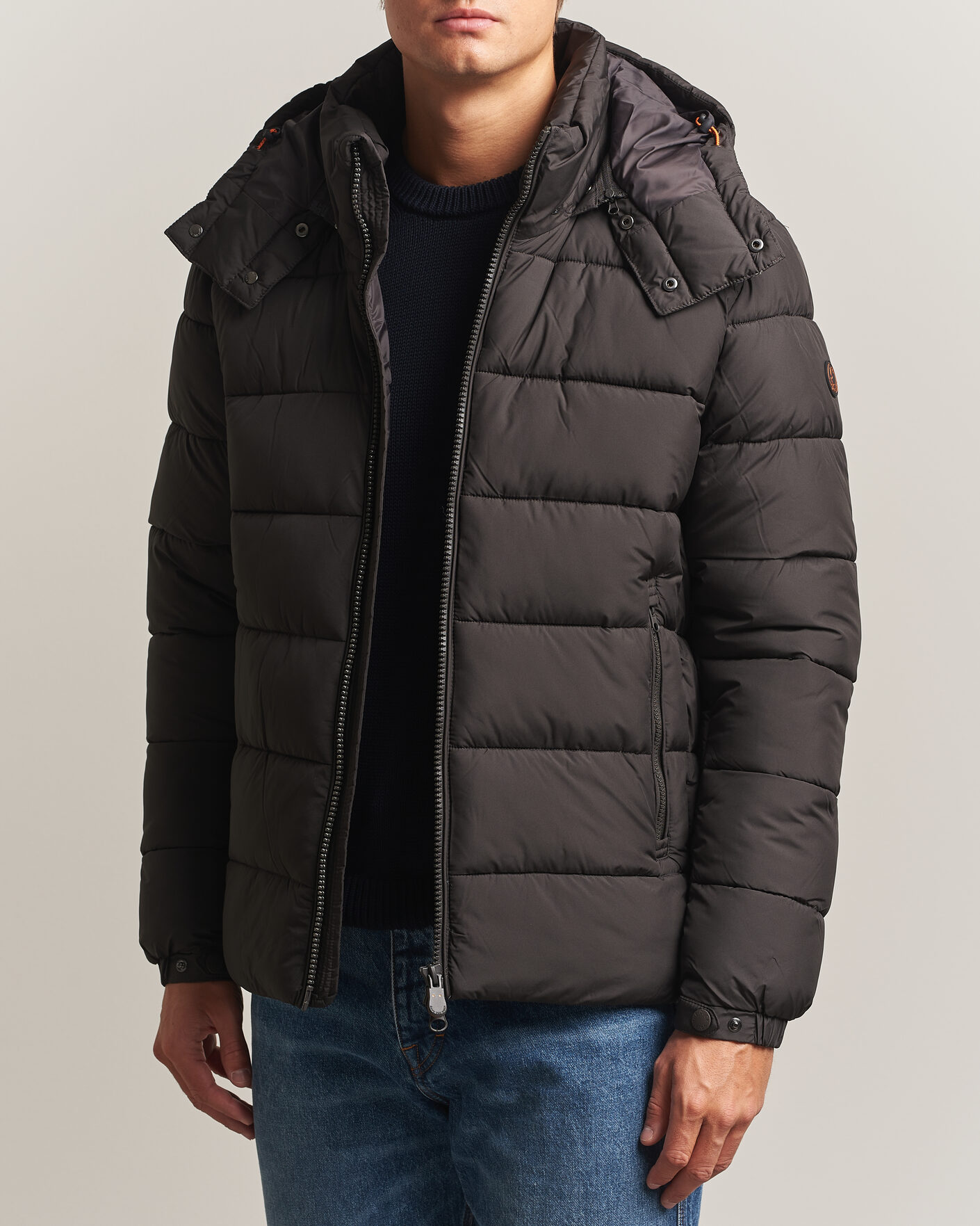 Heren | Jassen | Save The Duck | Boris Matt Padded Puffer Brown Black