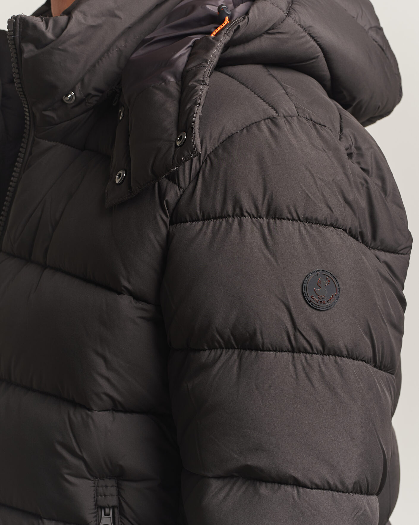 Heren | Jassen | Save The Duck | Boris Matt Padded Puffer Brown Black