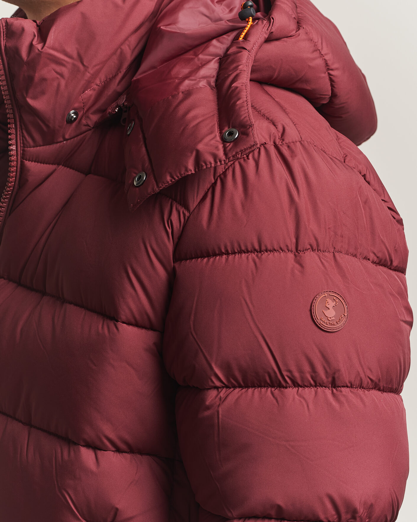 Heren | Jassen | Save The Duck | Boris Matt Padded Puffer Wine Red