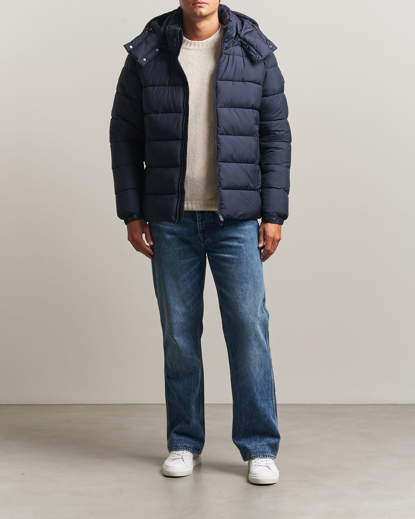 Heren | Jassen | Save The Duck | Boris Matt Padded Puffer Blue Black