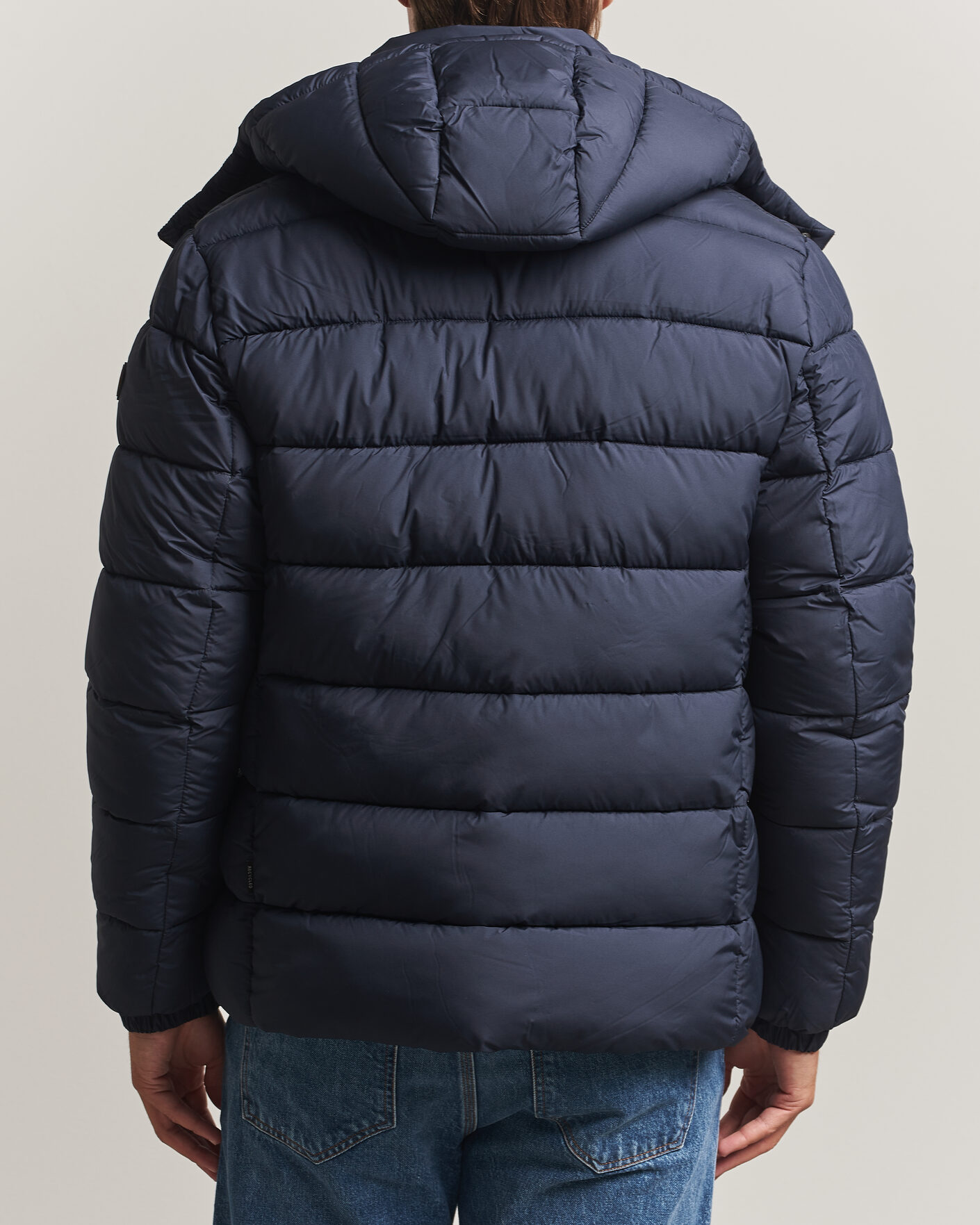 Heren | Jassen | Save The Duck | Boris Matt Padded Puffer Blue Black