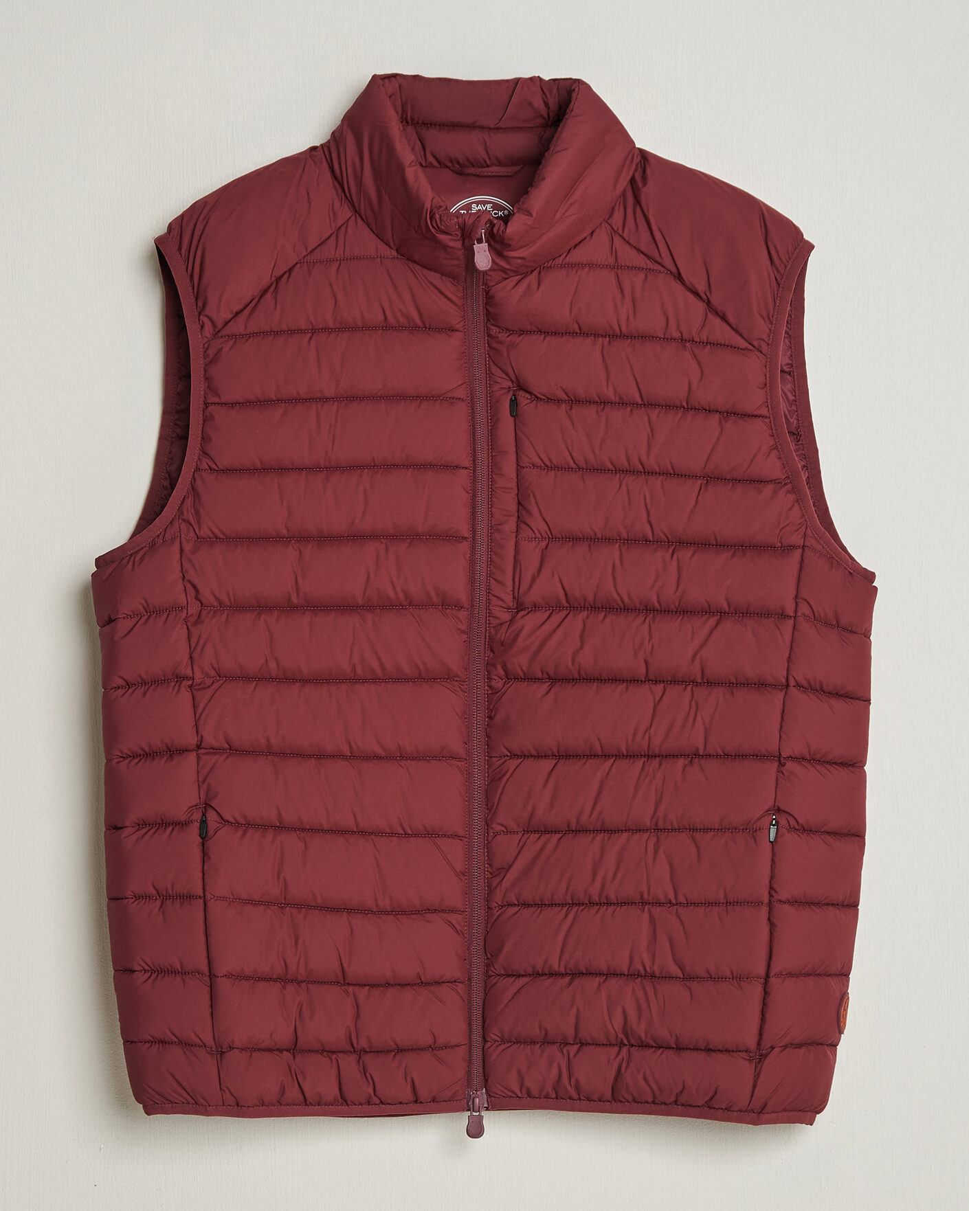Heren | Gilets | Save The Duck | Rhus Matt Lightweight Vest Wine Red