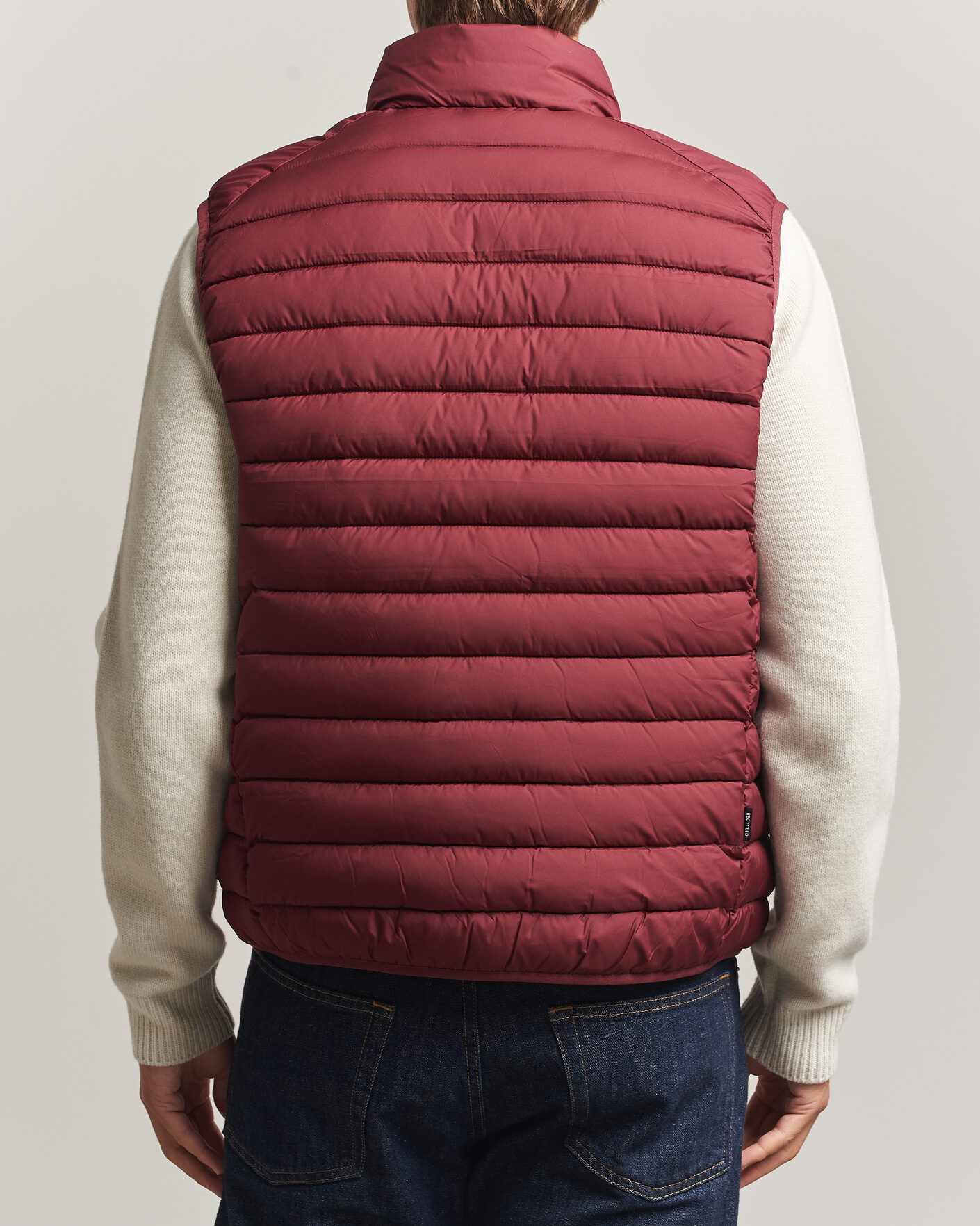 Heren | Gilets | Save The Duck | Rhus Matt Lightweight Vest Wine Red
