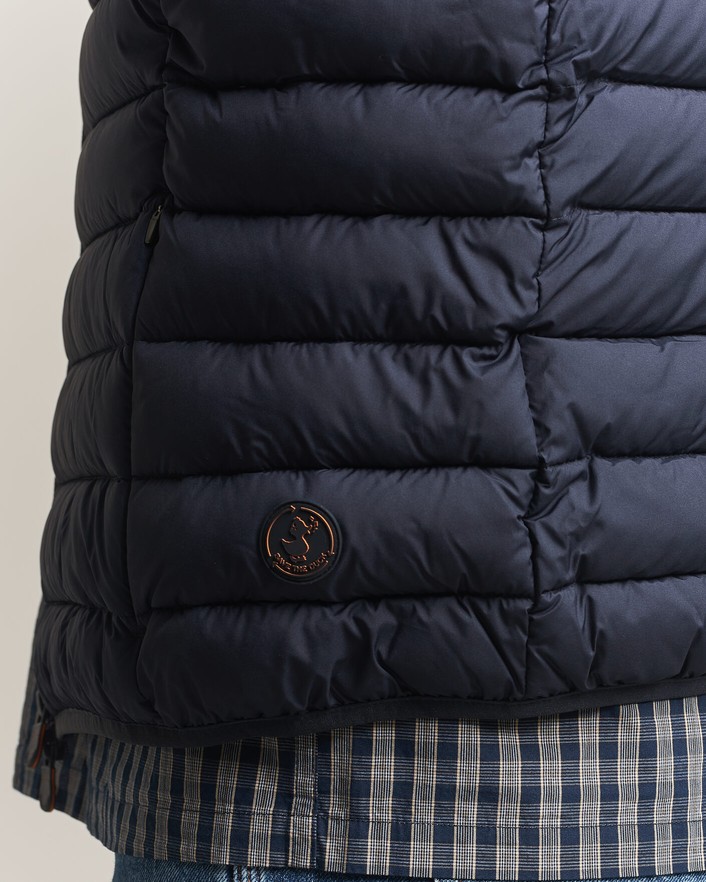 Heren | Gilets | Save The Duck | Rhus Matt Lightweight Vest Blue Black