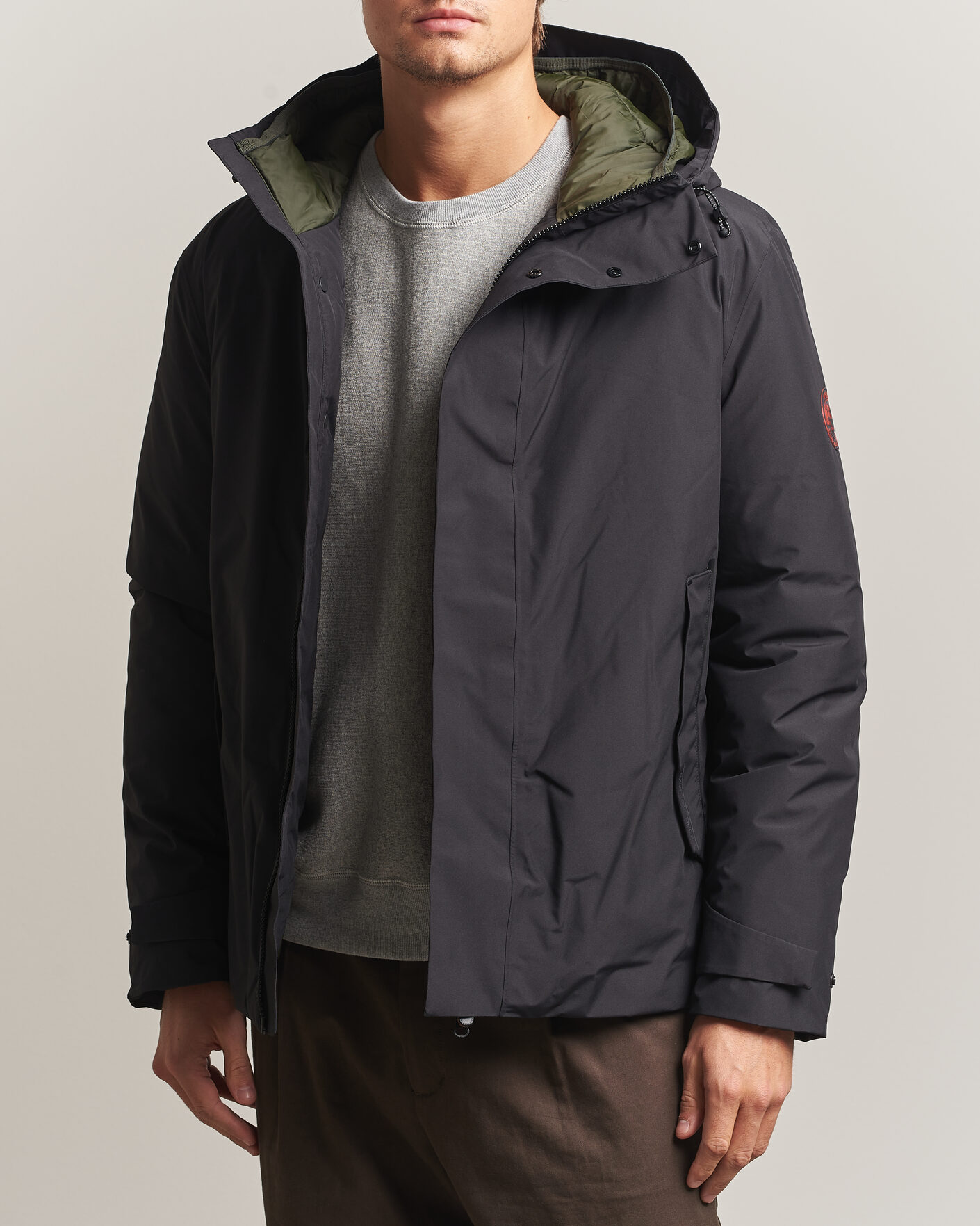 Heren | Jassen | Save The Duck | Arctic Gasparo Hooded Down Jacket Black