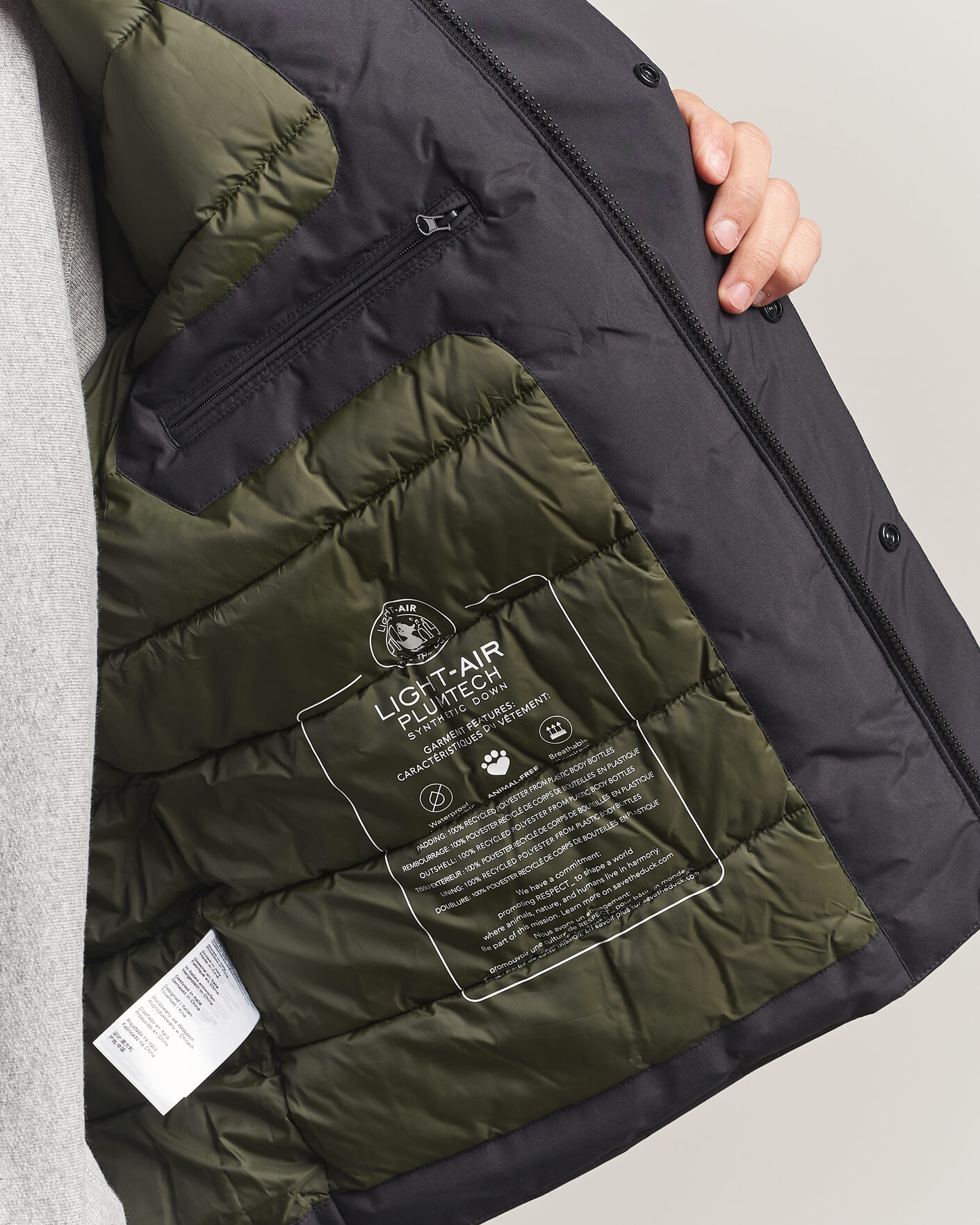 Heren | Jassen | Save The Duck | Arctic Gasparo Hooded Down Jacket Black