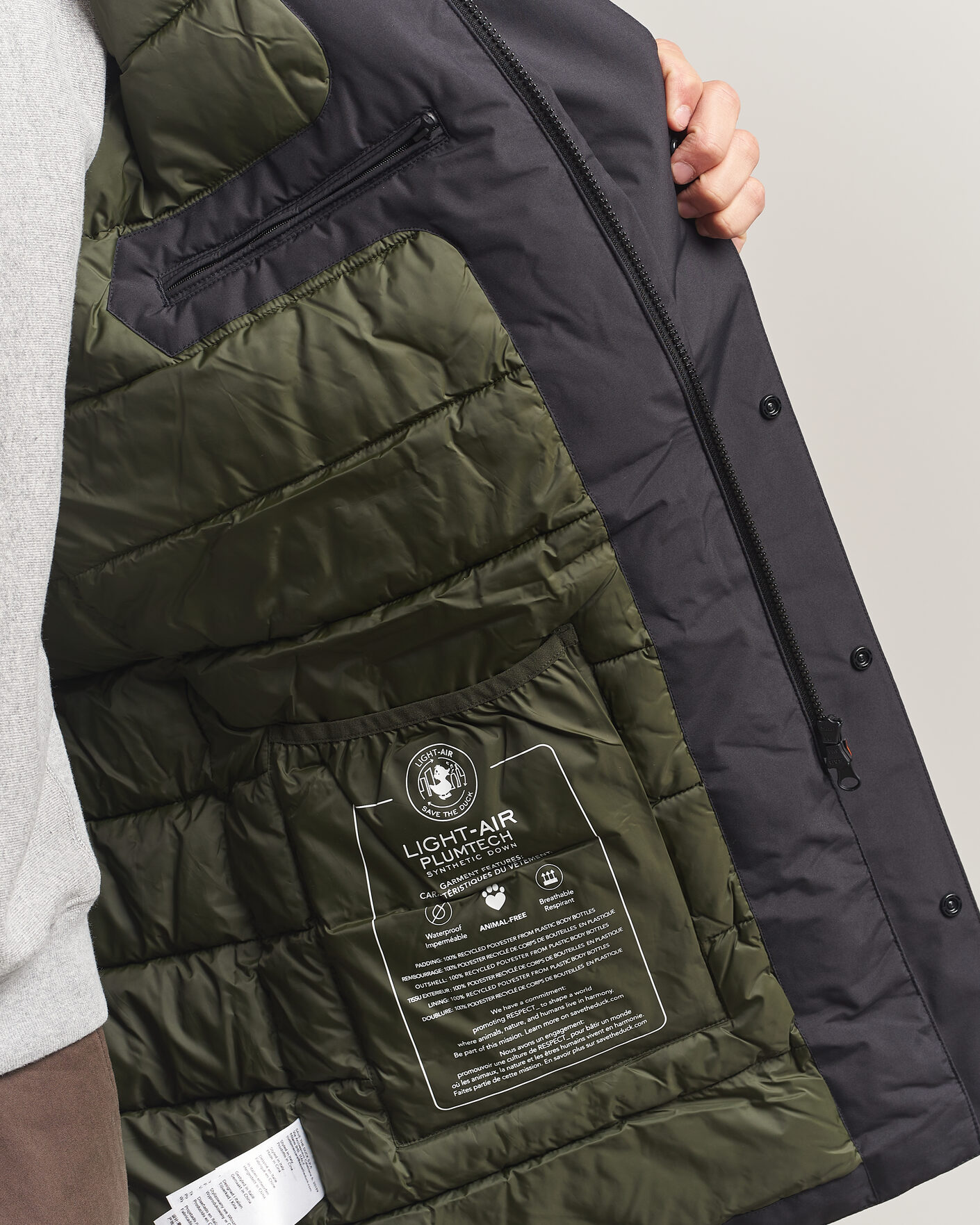 Heren | Jassen | Save The Duck | Arctic Gregoire Down Coat Black