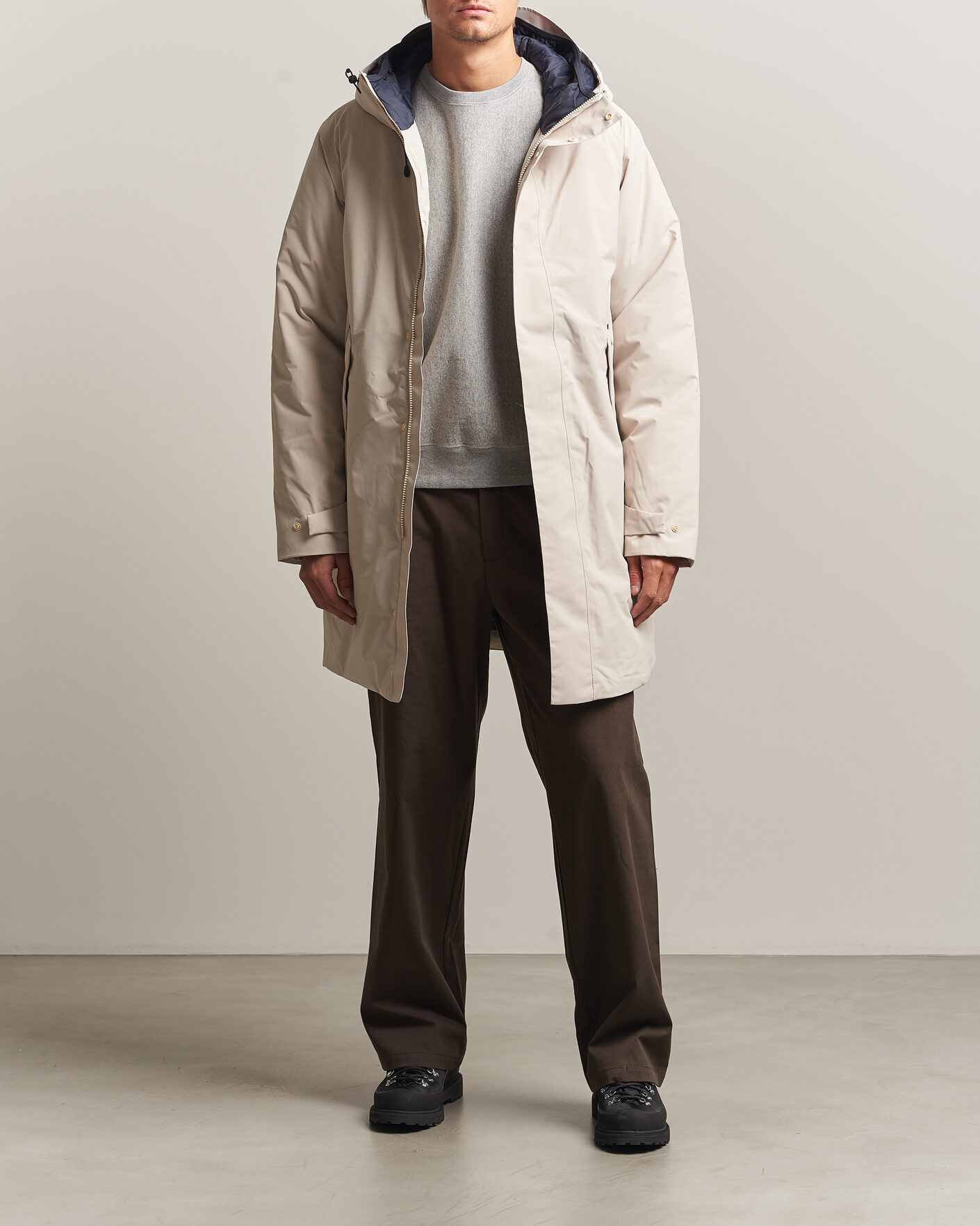 Heren | Jassen | Save The Duck | Arctic Gregoire Down Coat Shore Beige