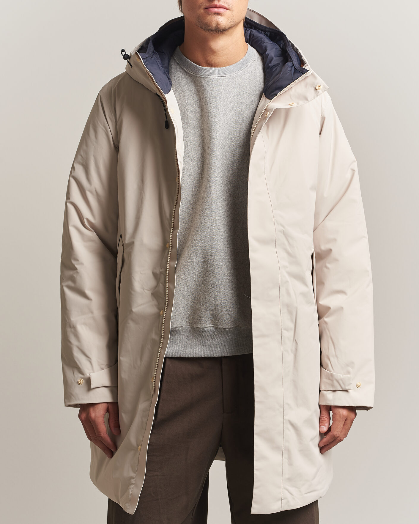 Heren | Jassen | Save The Duck | Arctic Gregoire Down Coat Shore Beige
