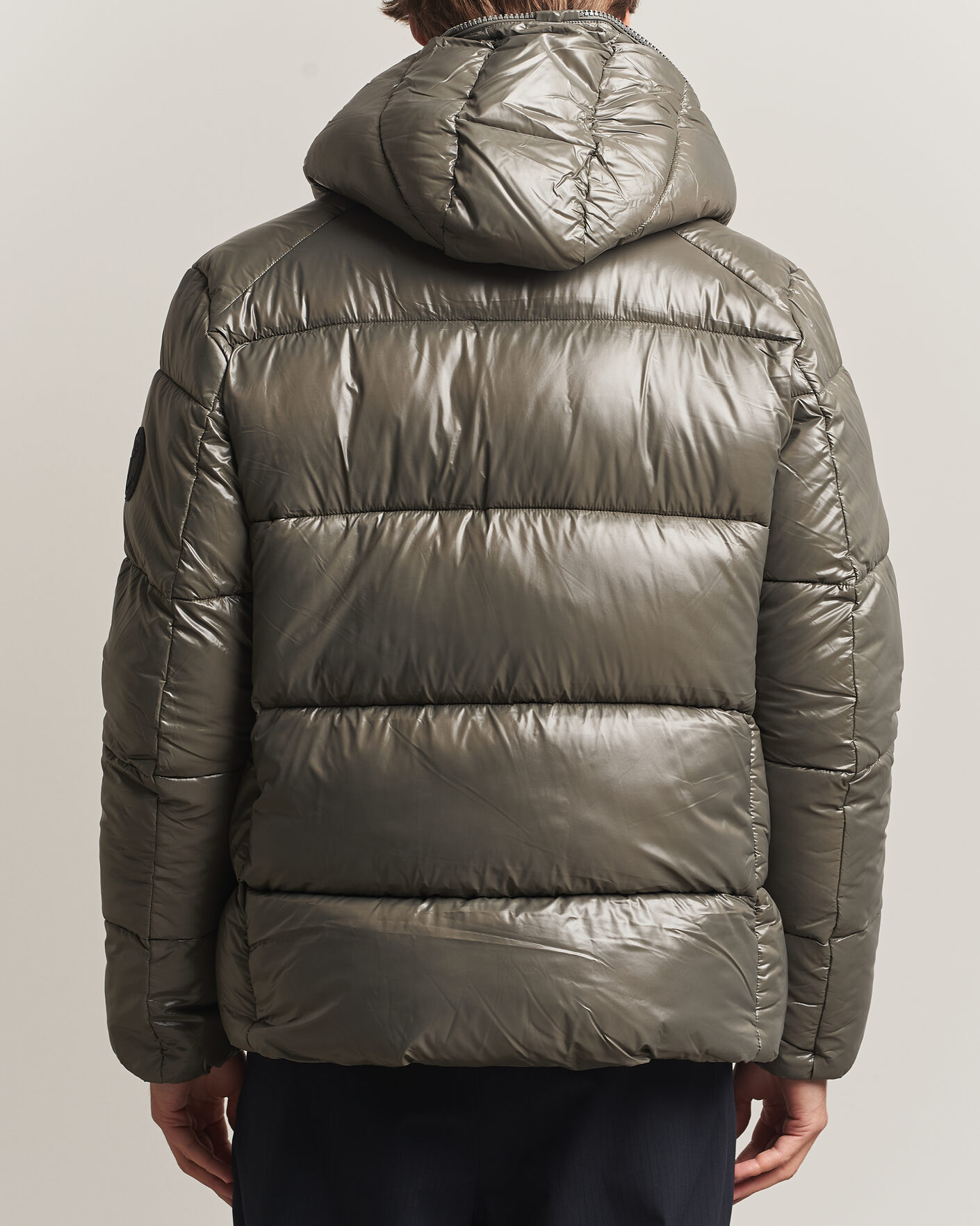Heren | Jassen | Save The Duck | Edgard Padded Puffer Gunmetal Grey