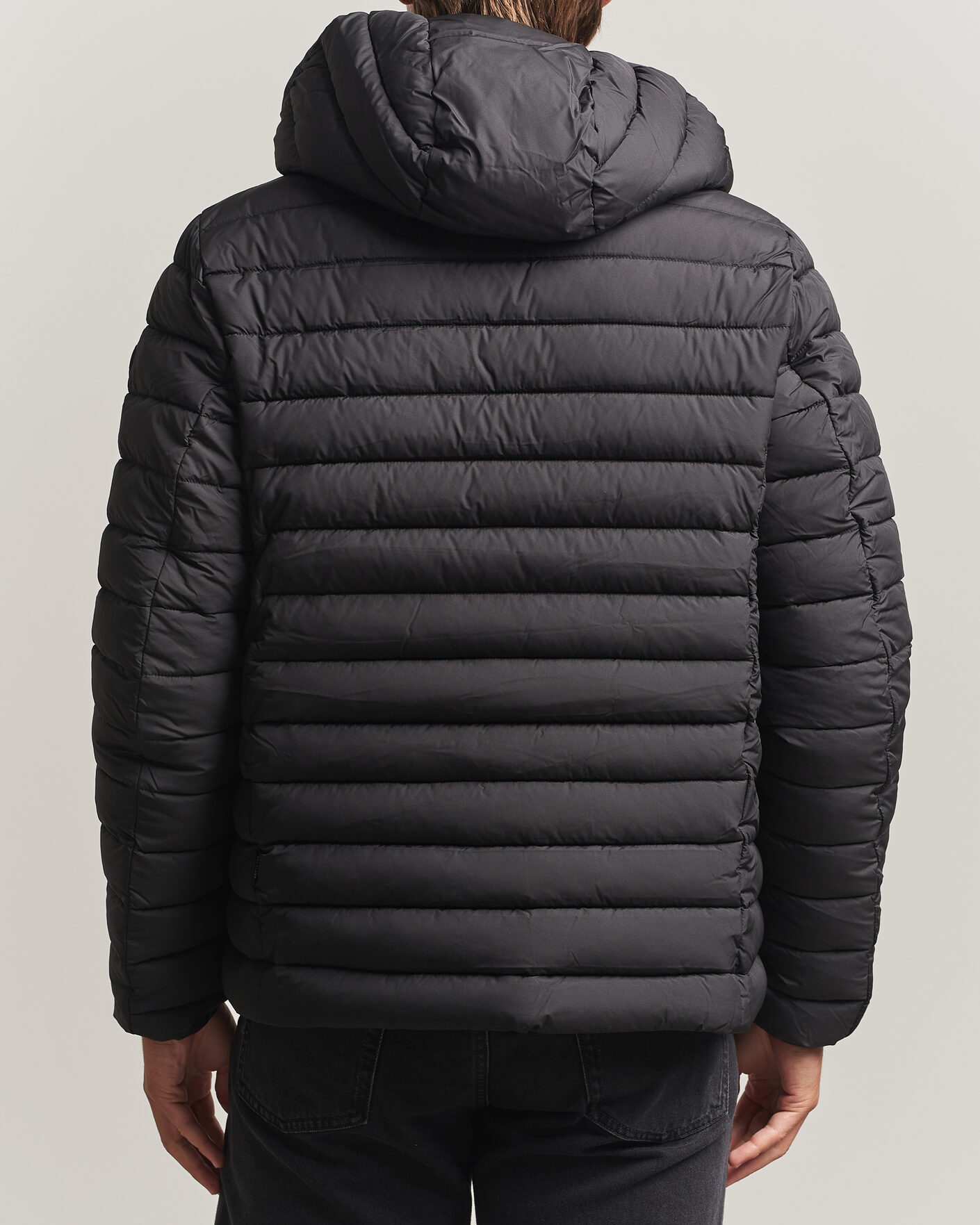 Heren | Jassen | Save The Duck | Juncus Matt Lightweight Hood Jacket Black