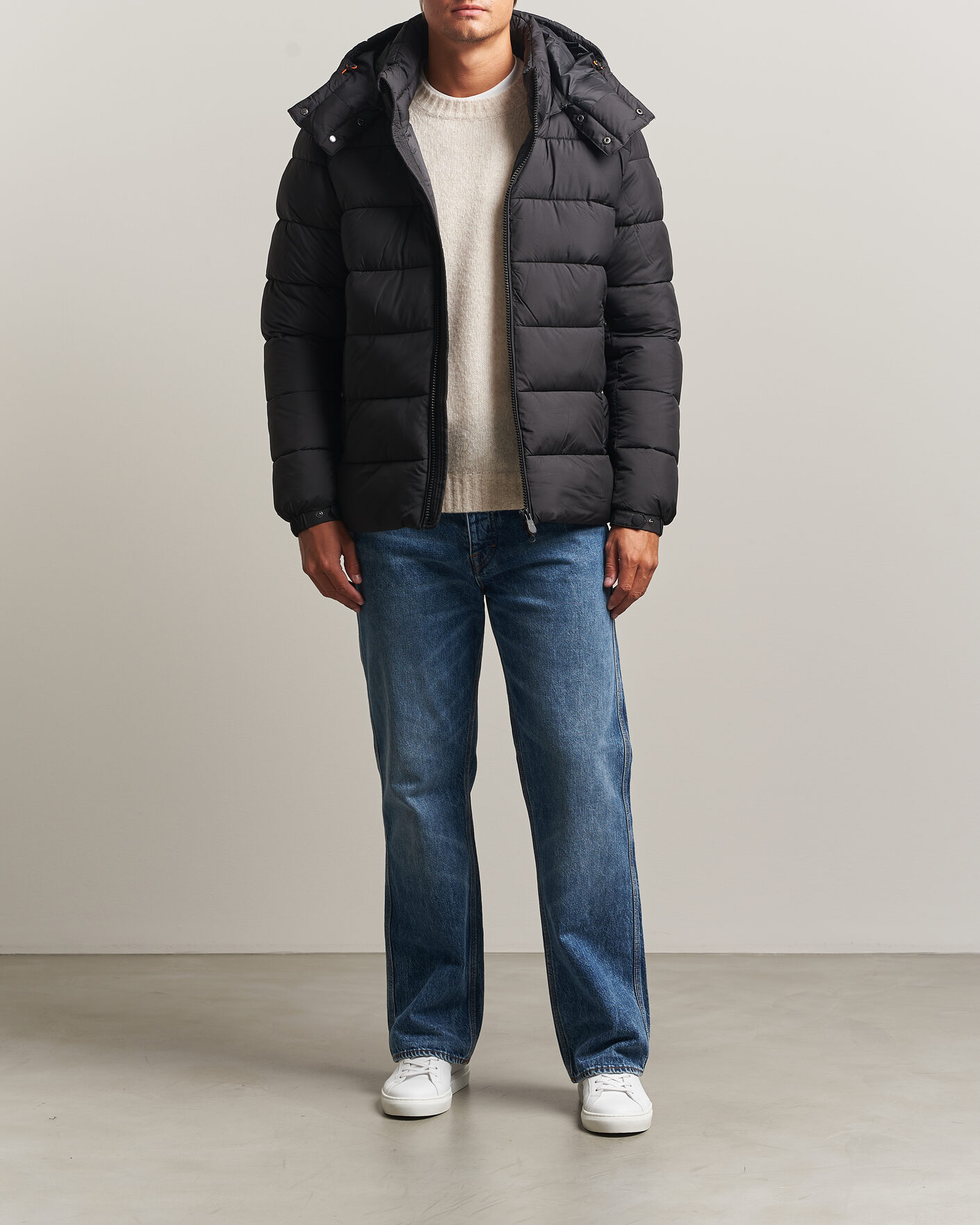 Heren | Jassen | Save The Duck | Boris Matt Padded Puffer Black
