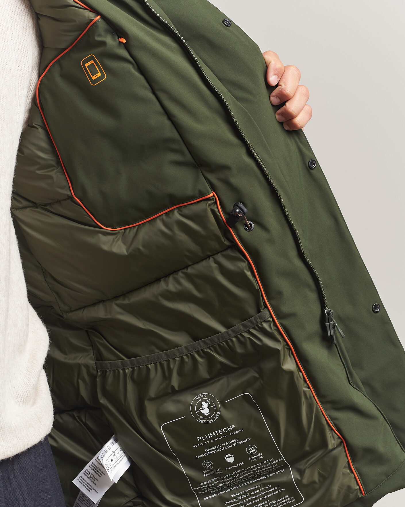 Heren | Jassen | Save The Duck | Wilson Arctic Parka Land Green