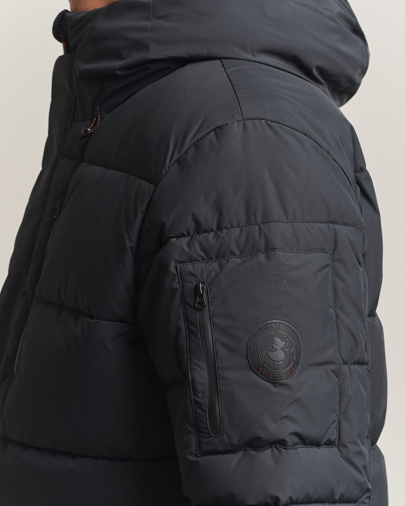 Heren | Jassen | Save The Duck | Espel Short Arctic Parka Black