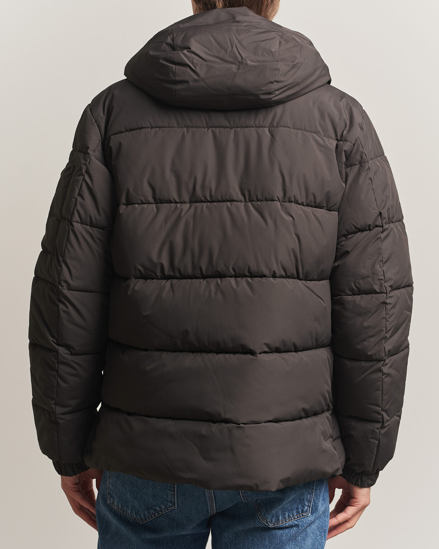 Heren | Jassen | Save The Duck | Espel Short Arctic Parka Brown Black
