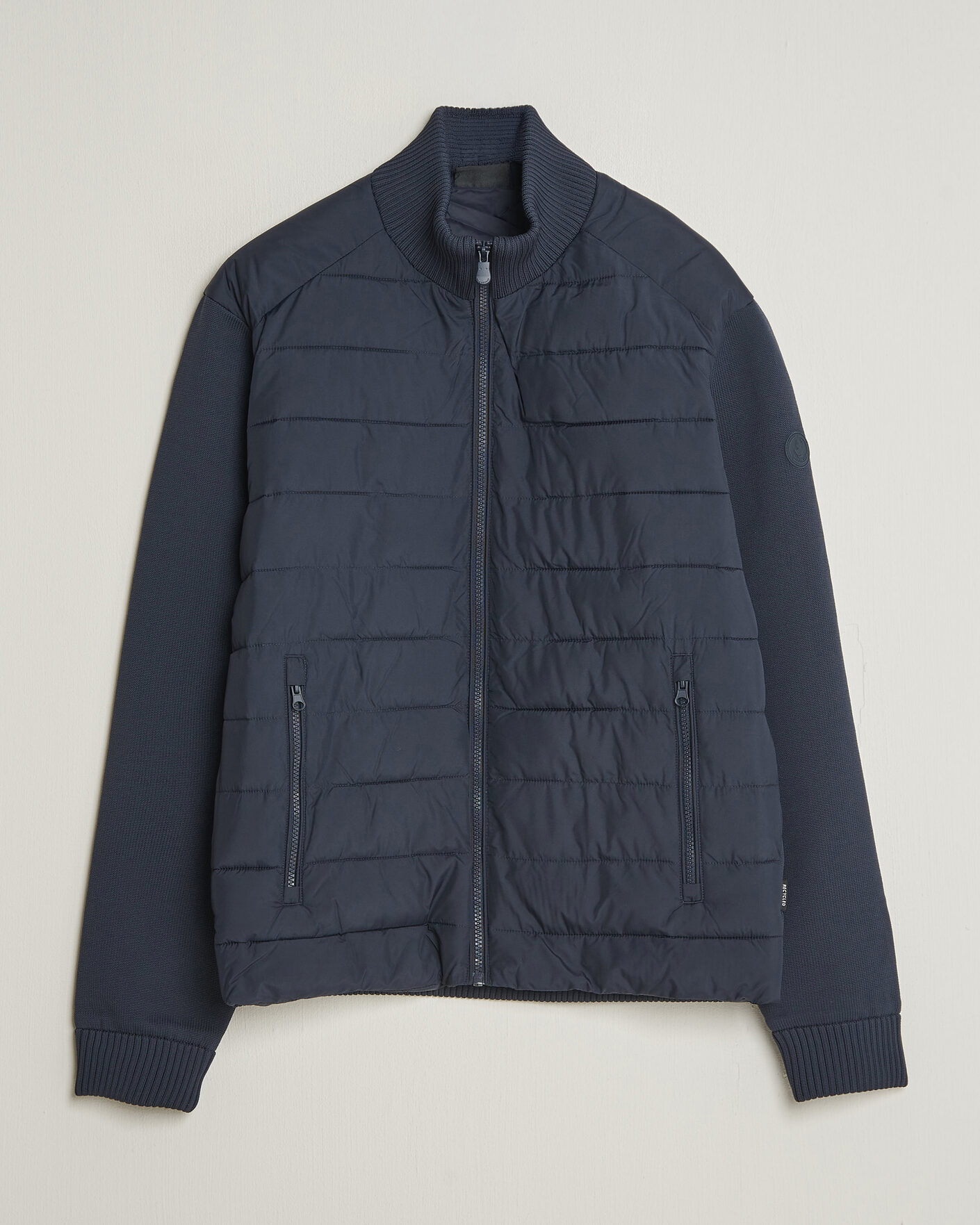 Heren | Jassen | Save The Duck | Sedum Hybrid Jacket Blue Black