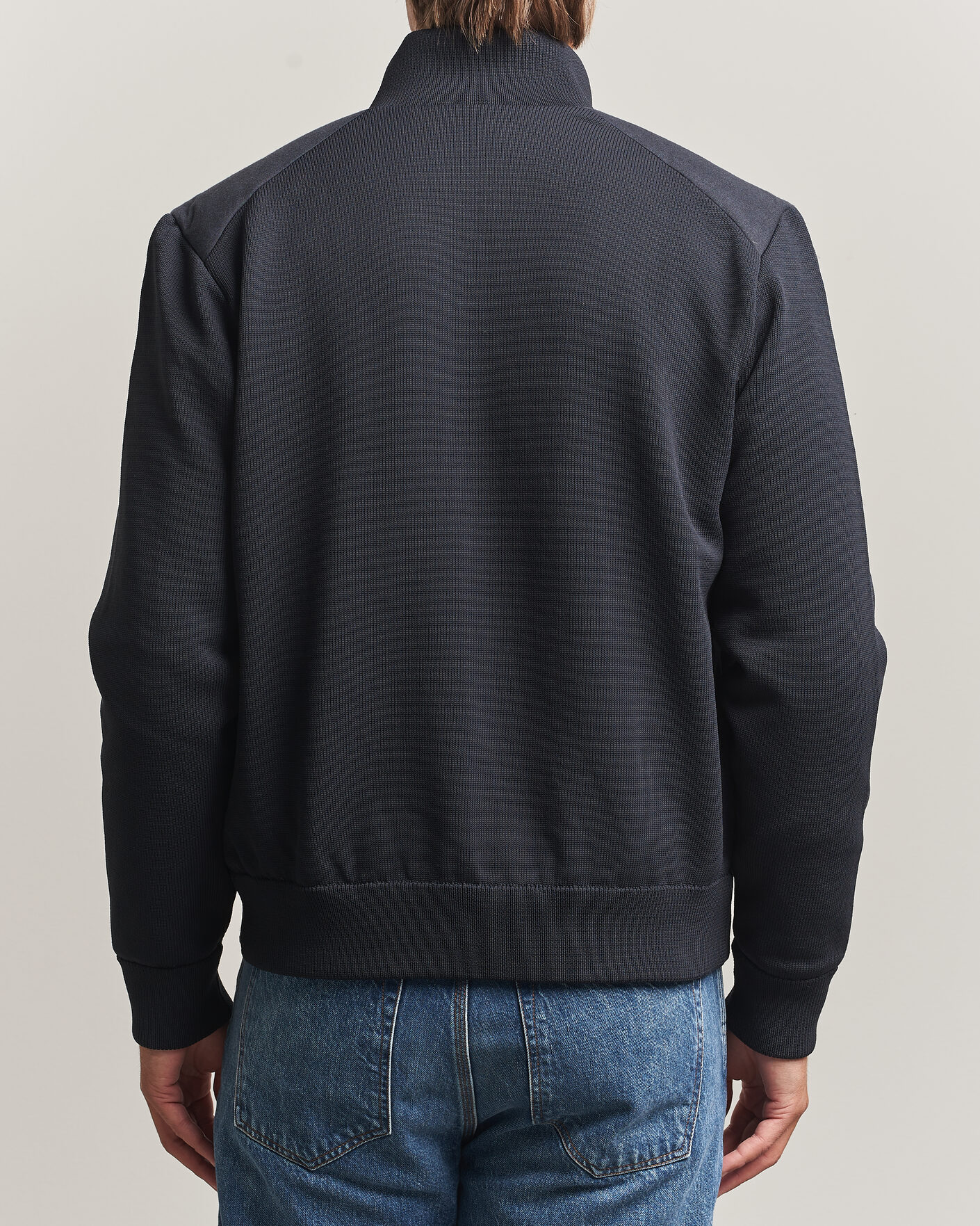 Heren | Jassen | Save The Duck | Lasse Padded Hybrid Jacket Navy Blue Melange