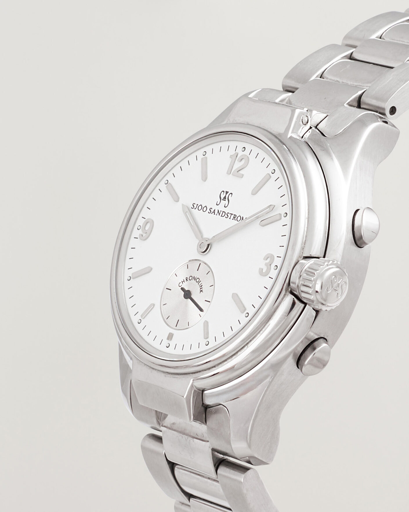 Heren | Pre-Owned & Vintage Watches | Sjöö Sandström Pre-Owned | Chronolink Worldtimer UTC Swedish Blonde