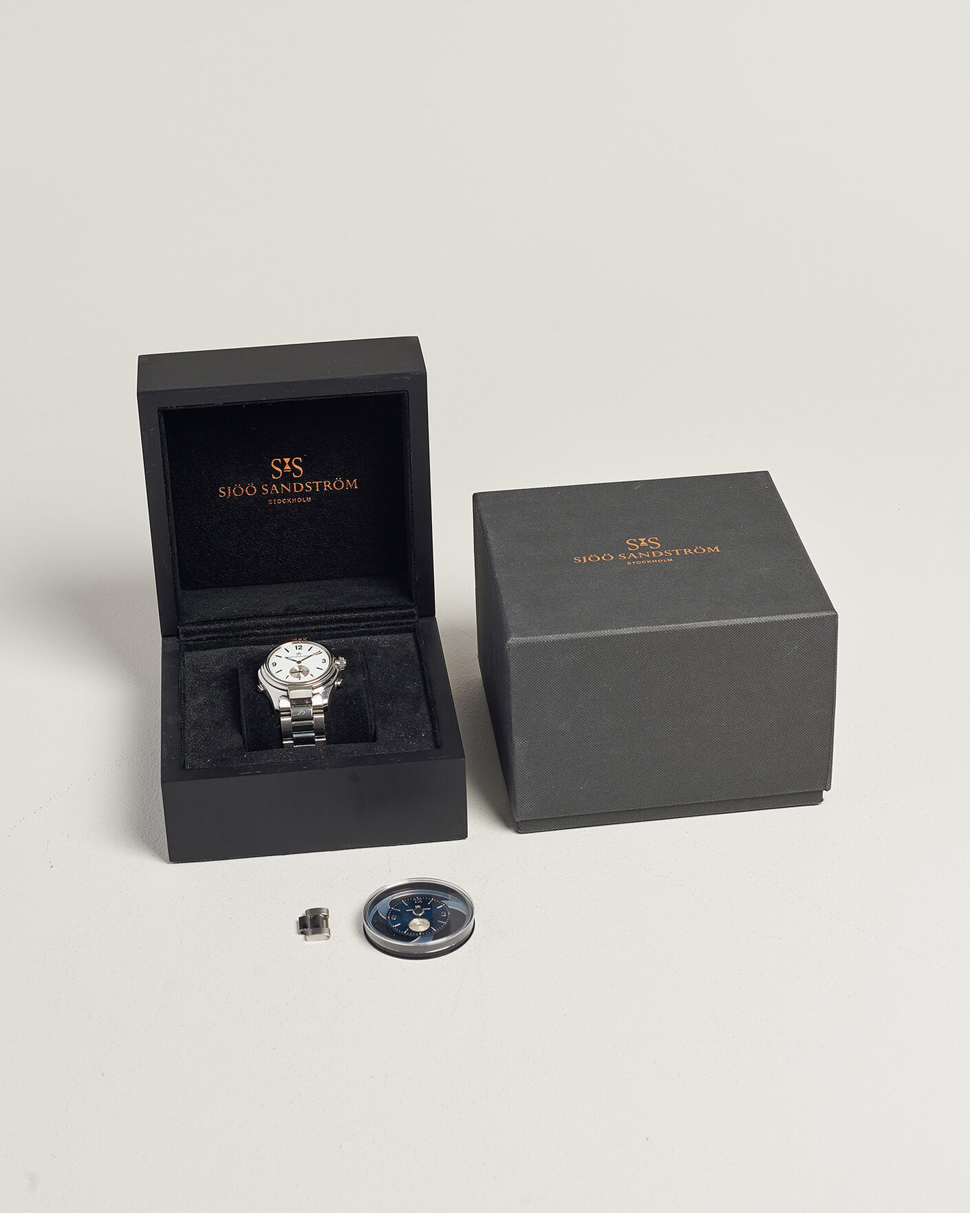 Heren | Pre-Owned & Vintage Watches | Sjöö Sandström Pre-Owned | Chronolink Worldtimer UTC Swedish Blonde