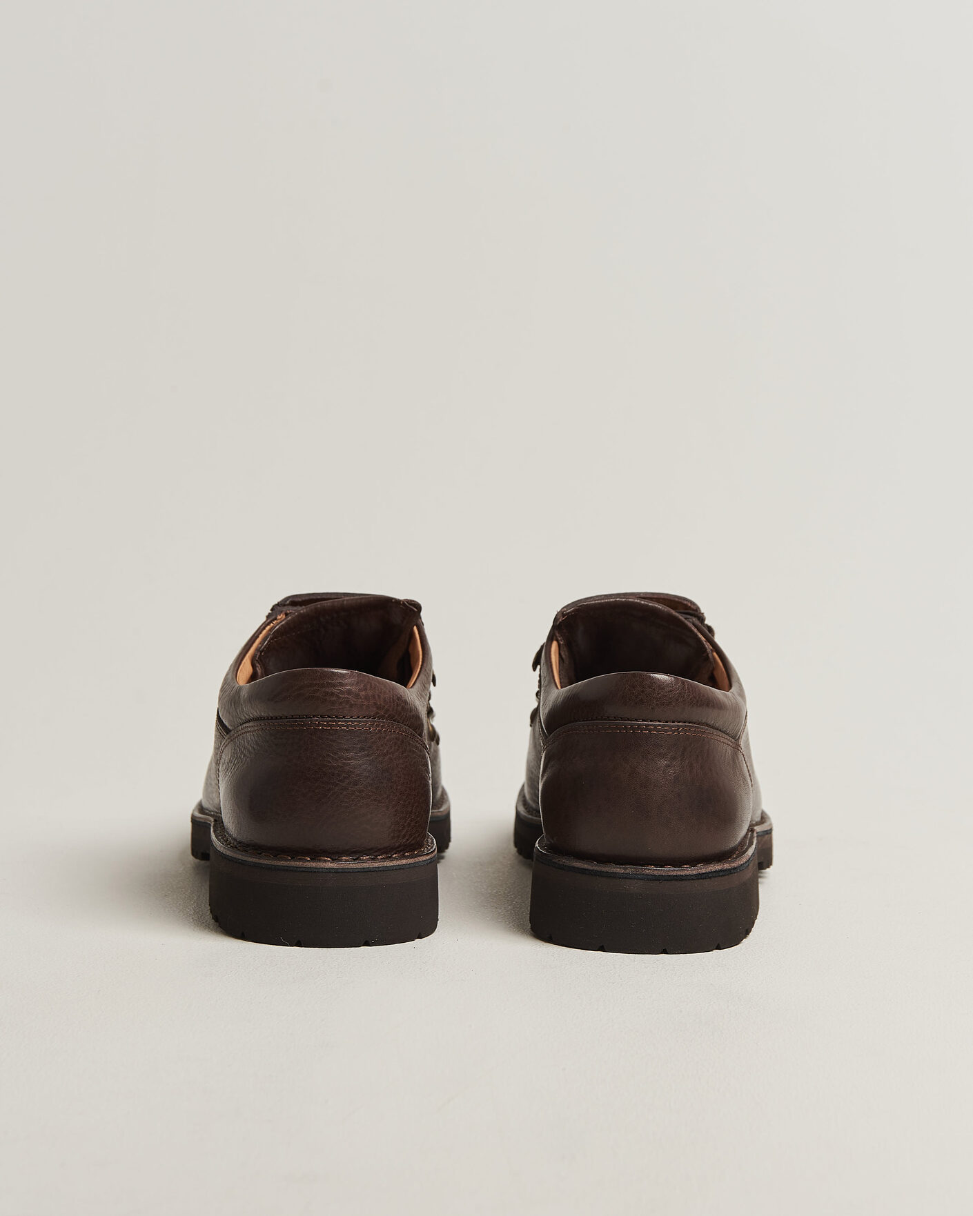 Heren | Laarzen | Fracap | M121 Low Grain Leather Boot Dark Brown