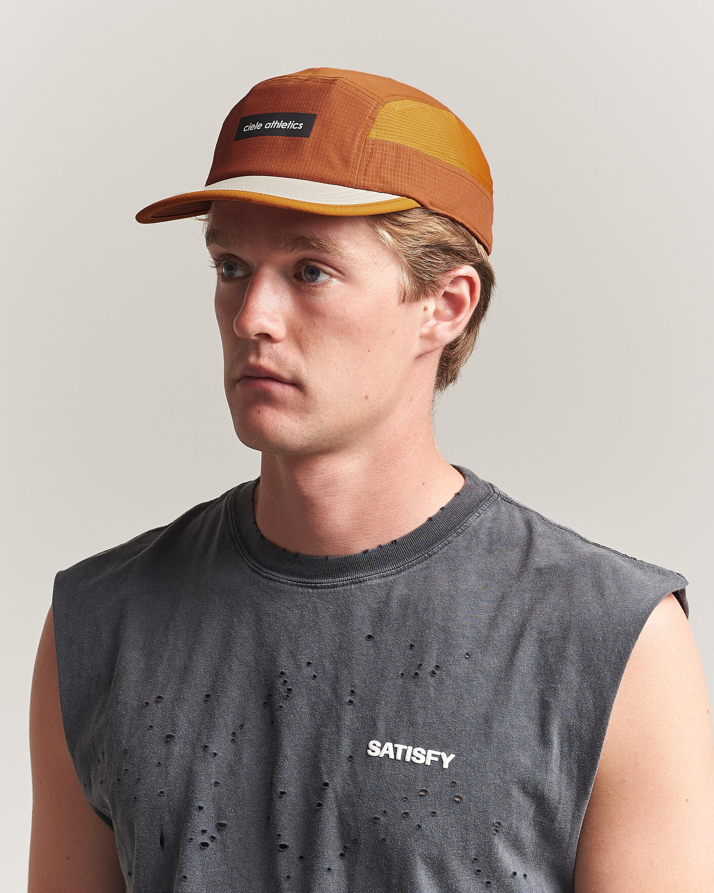 Heren | Hoeden en petten | Ciele | GOCap Field Running Cap Gingerbread Sunset